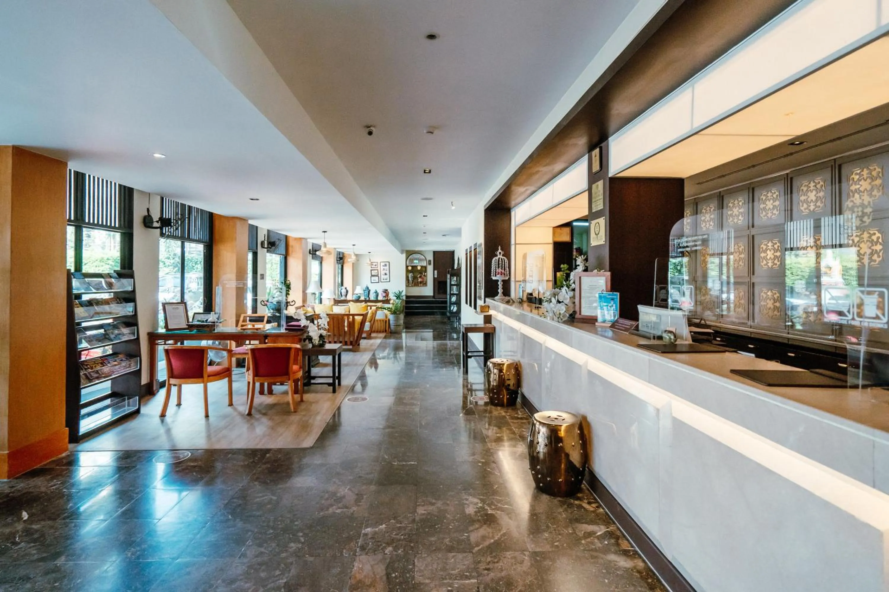 Lobby or reception in Sawaddi Patong Resort & Spa by Tolani