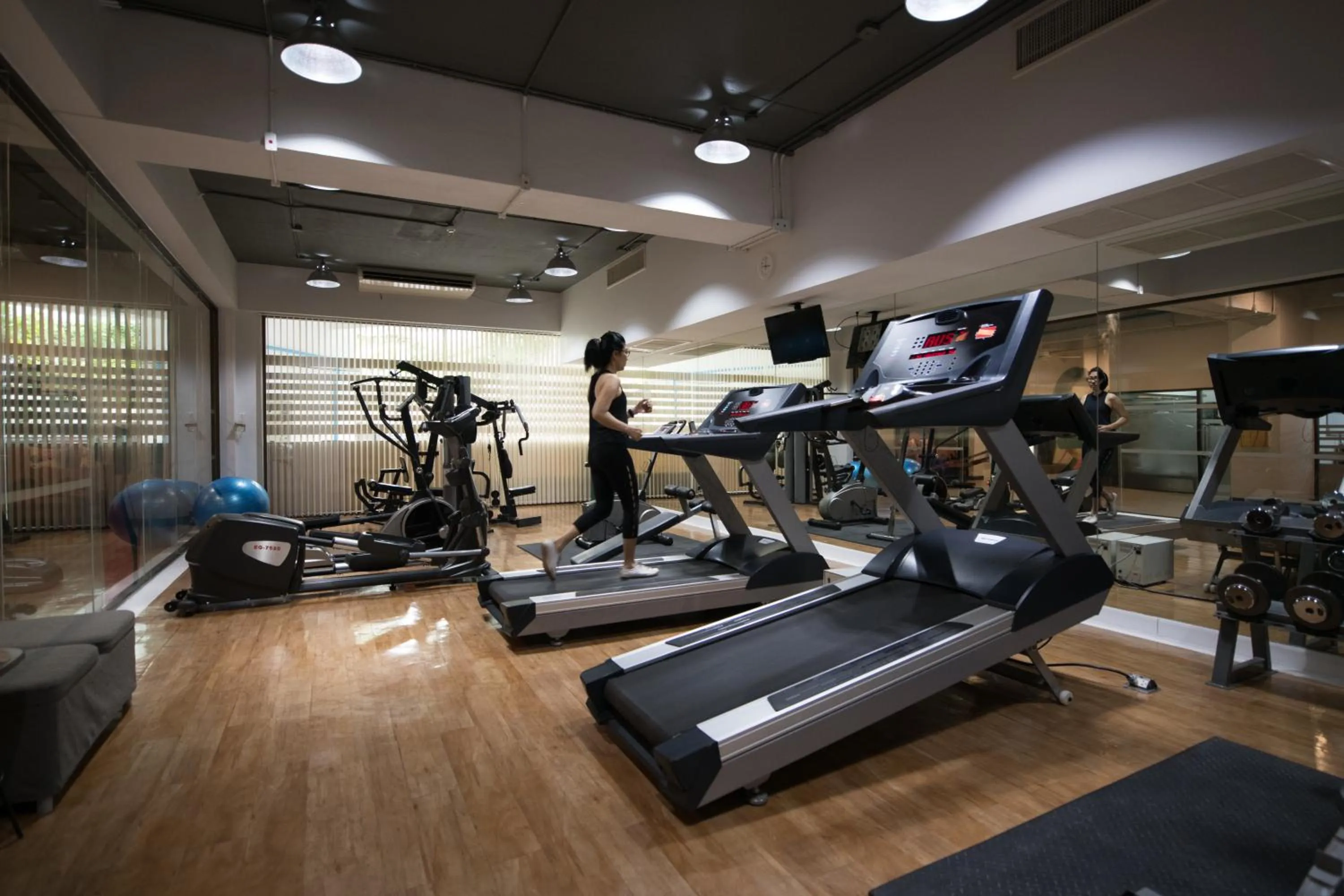 Fitness centre/facilities in Sawaddi Patong Resort & Spa by Tolani