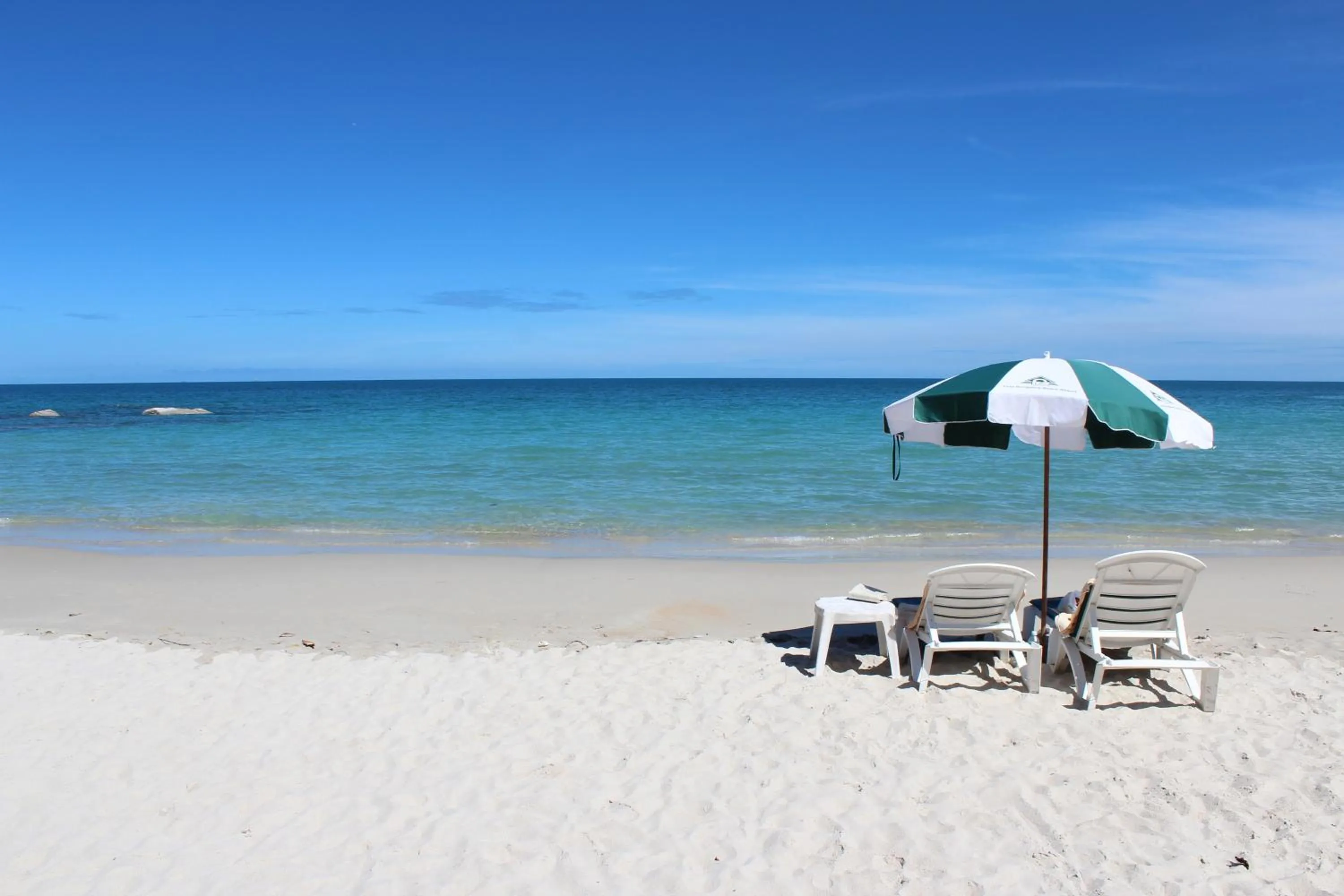 Sea view in First Bungalow Beach Resort