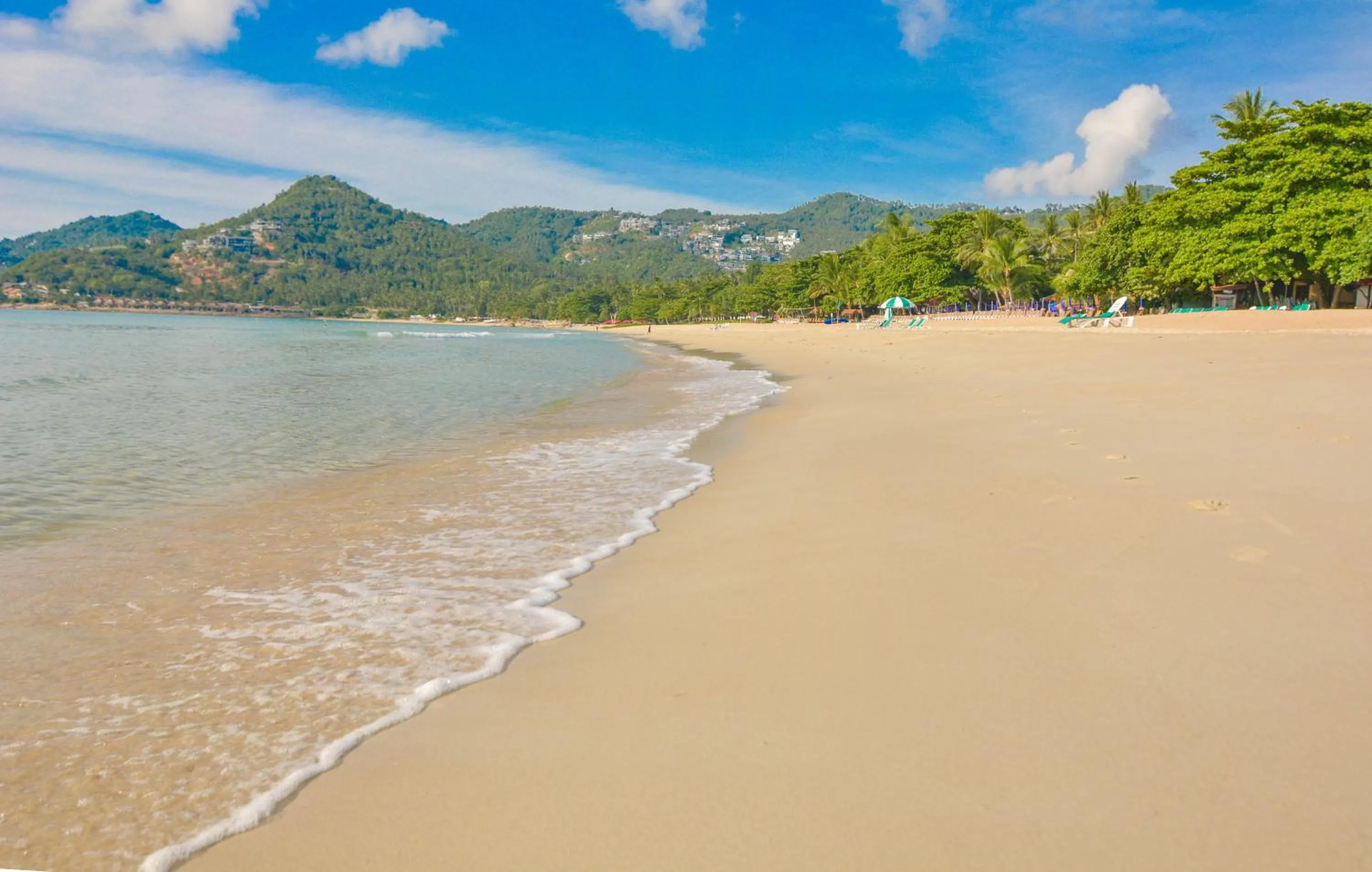 Beach in First Bungalow Beach Resort