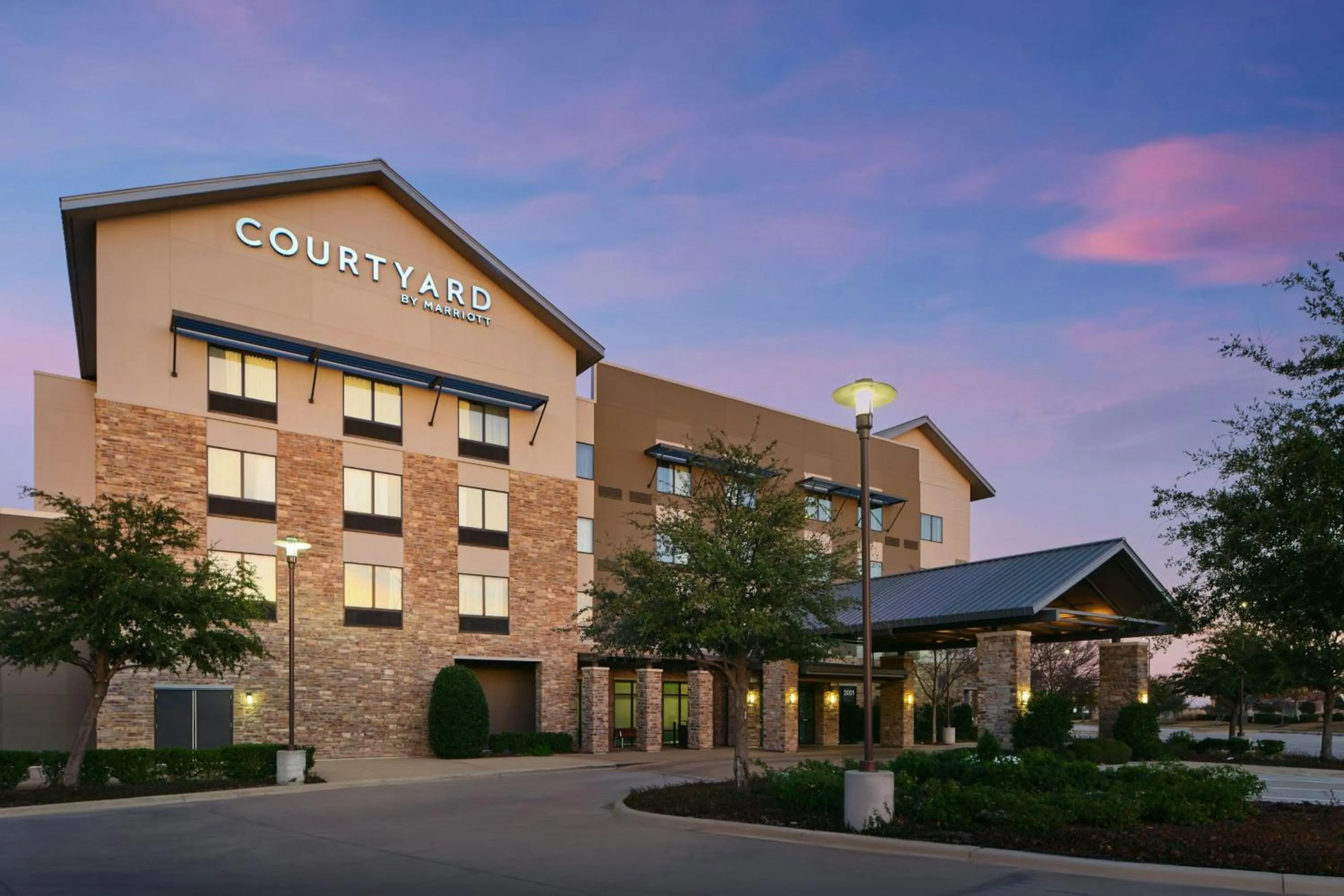 Property building in Courtyard by Marriott Fort Worth Alliance Town Center