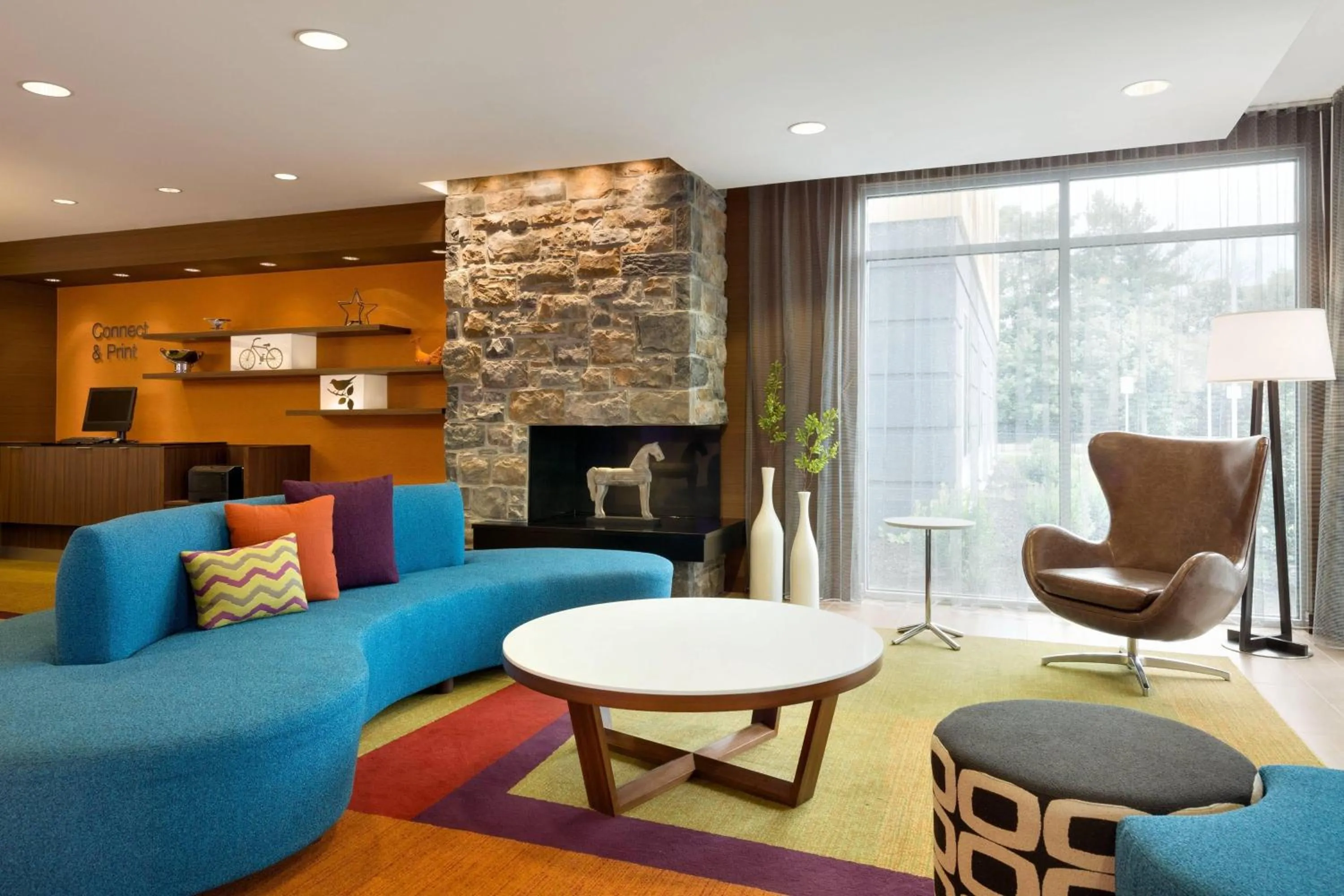 Lobby or reception in Fairfield Inn & Suites by Marriott Lancaster East at The Outlets