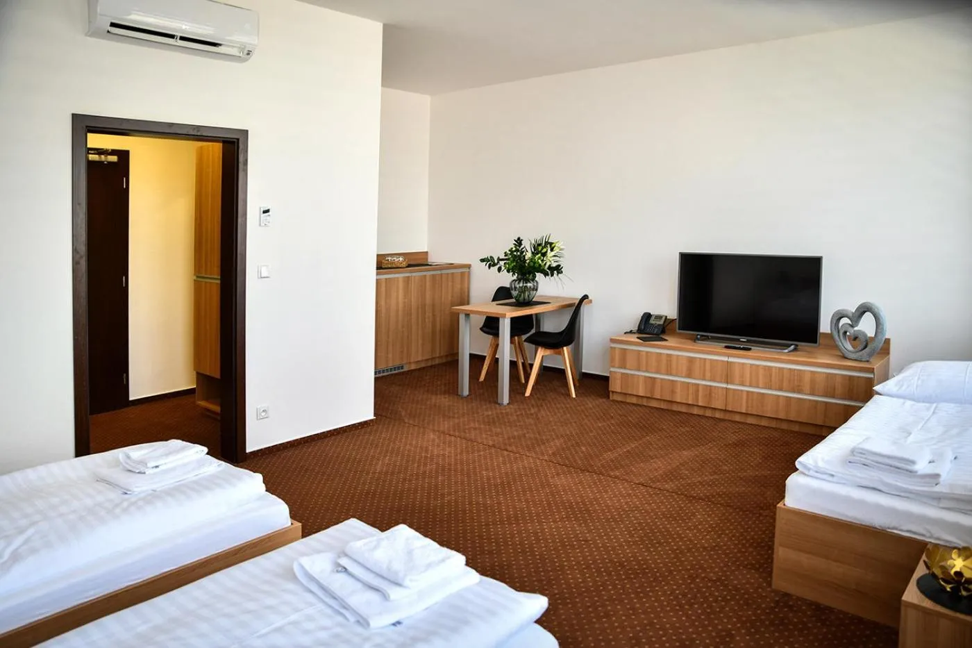 Bed in Hotel Fabrika
