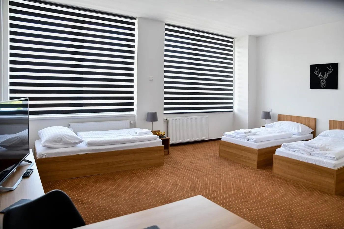 Bed in Hotel Fabrika