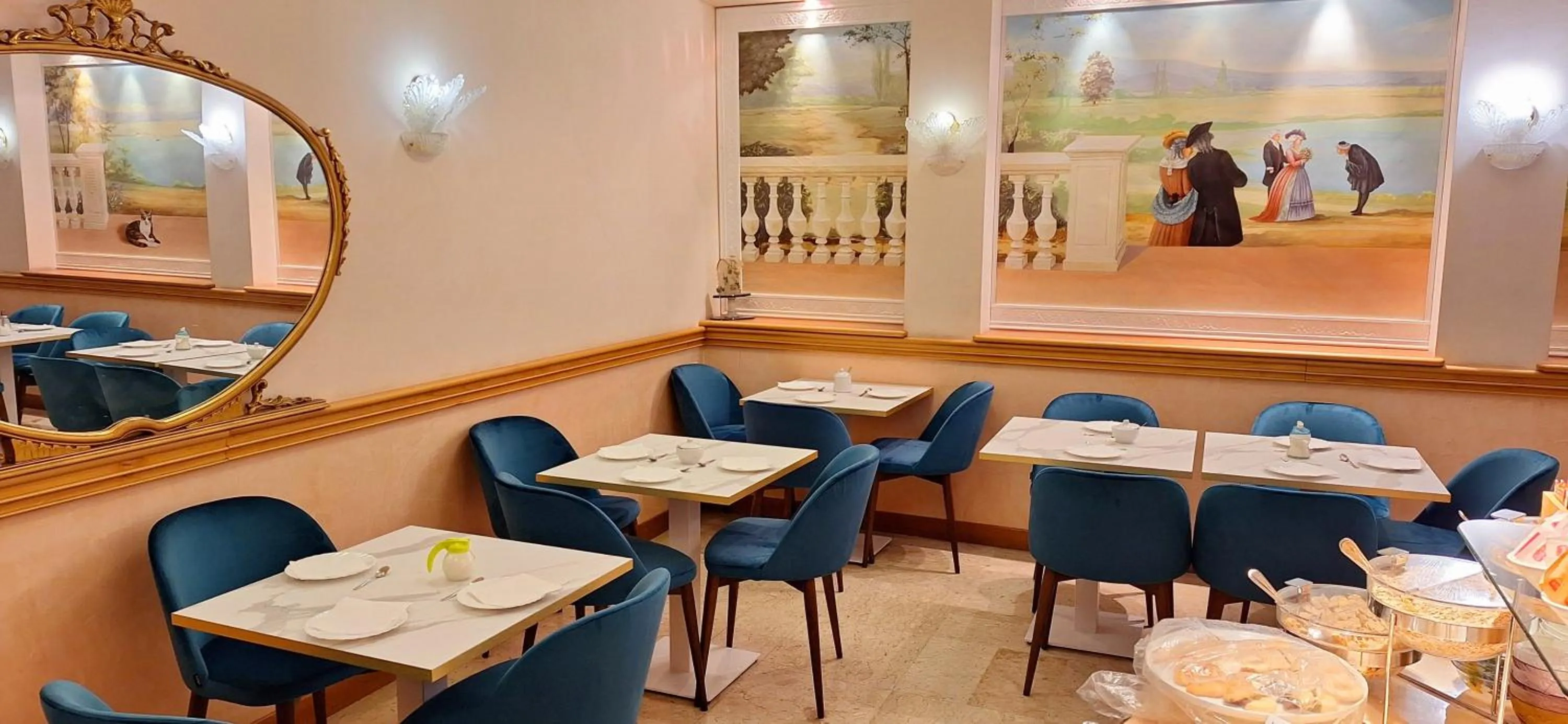 Breakfast in Hotel Minerva