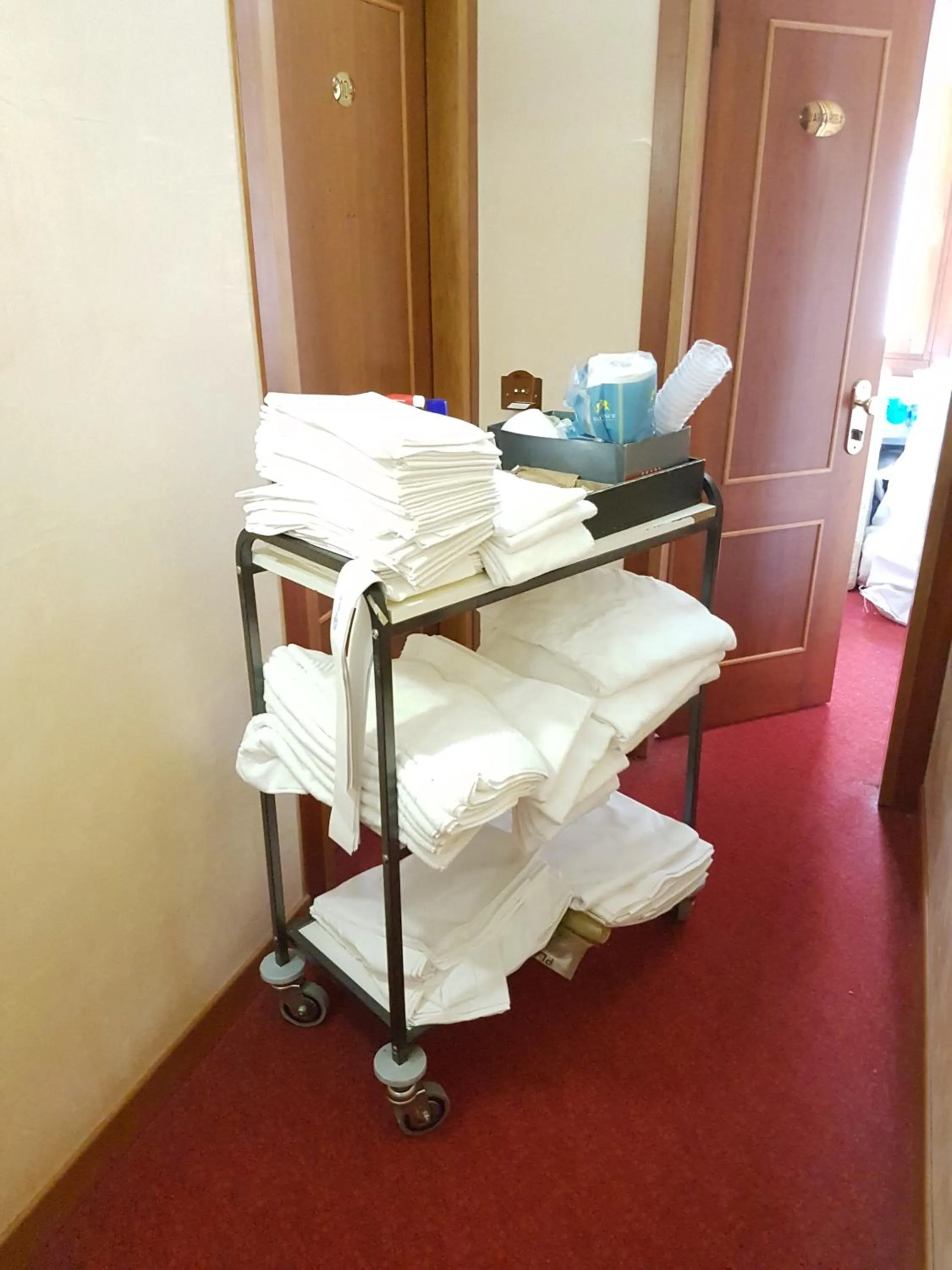 On site, Bed in Hotel Minerva