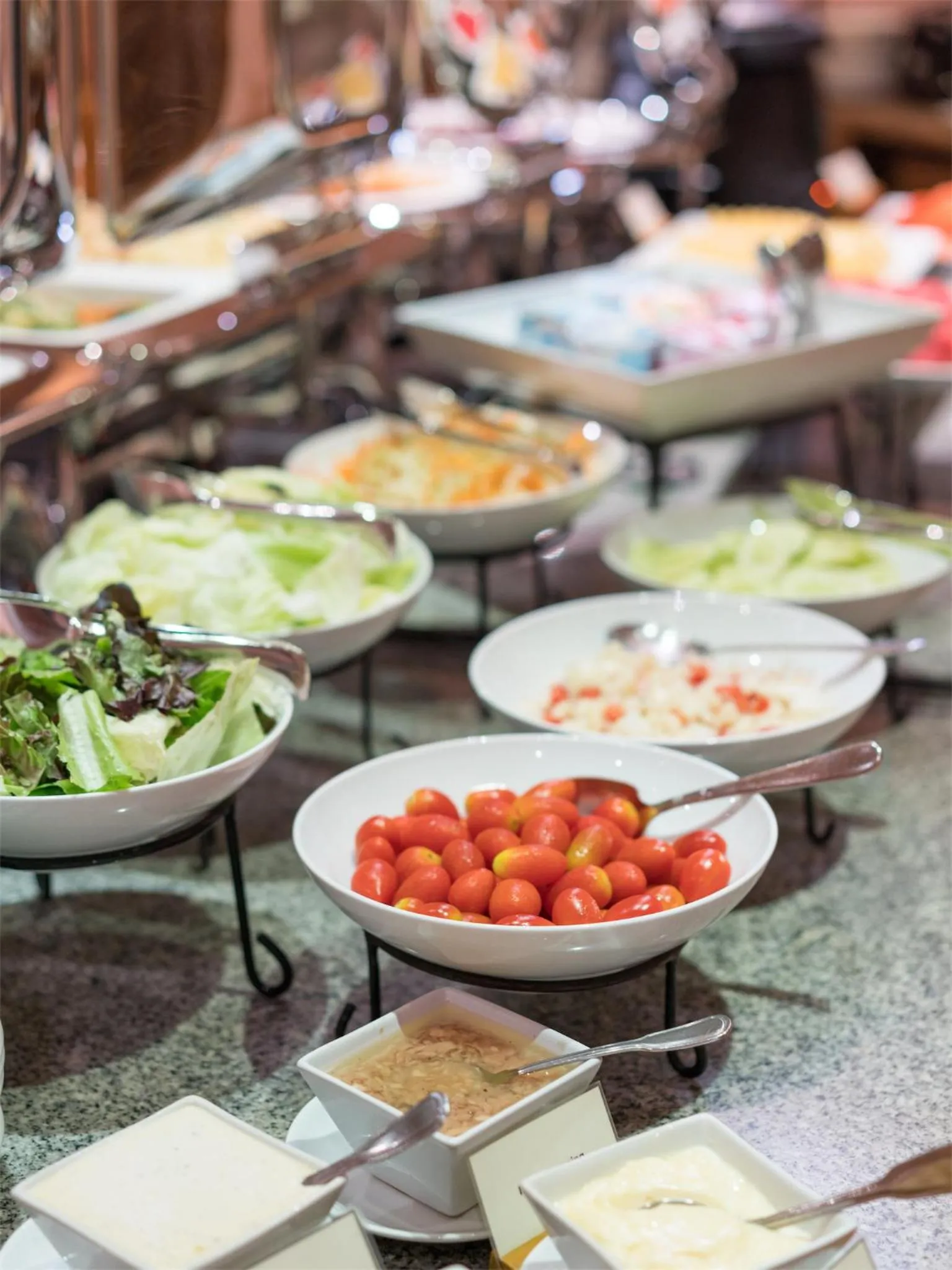 Buffet breakfast in Riverfront Bangkok