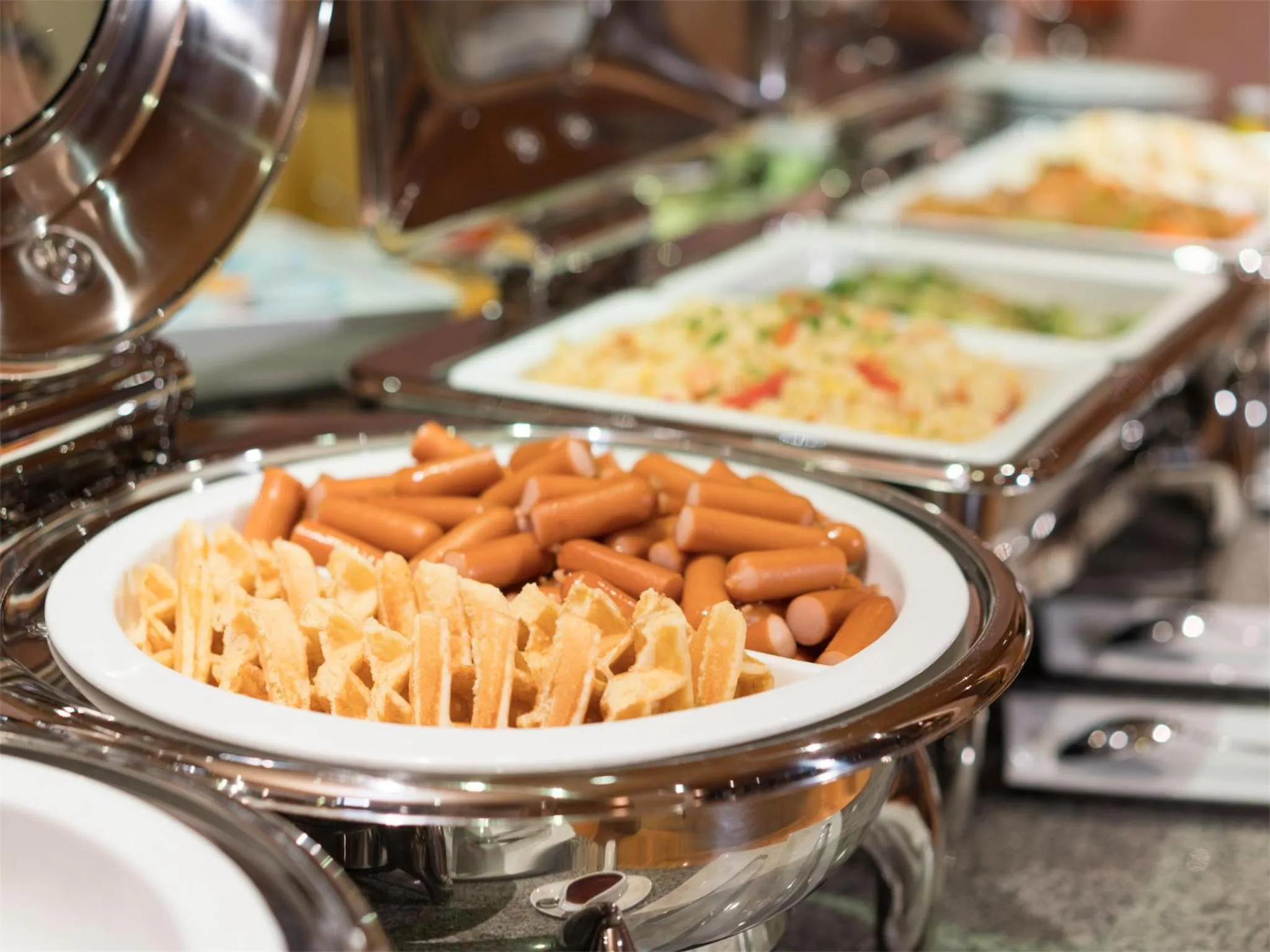 Buffet breakfast in Riverfront Bangkok