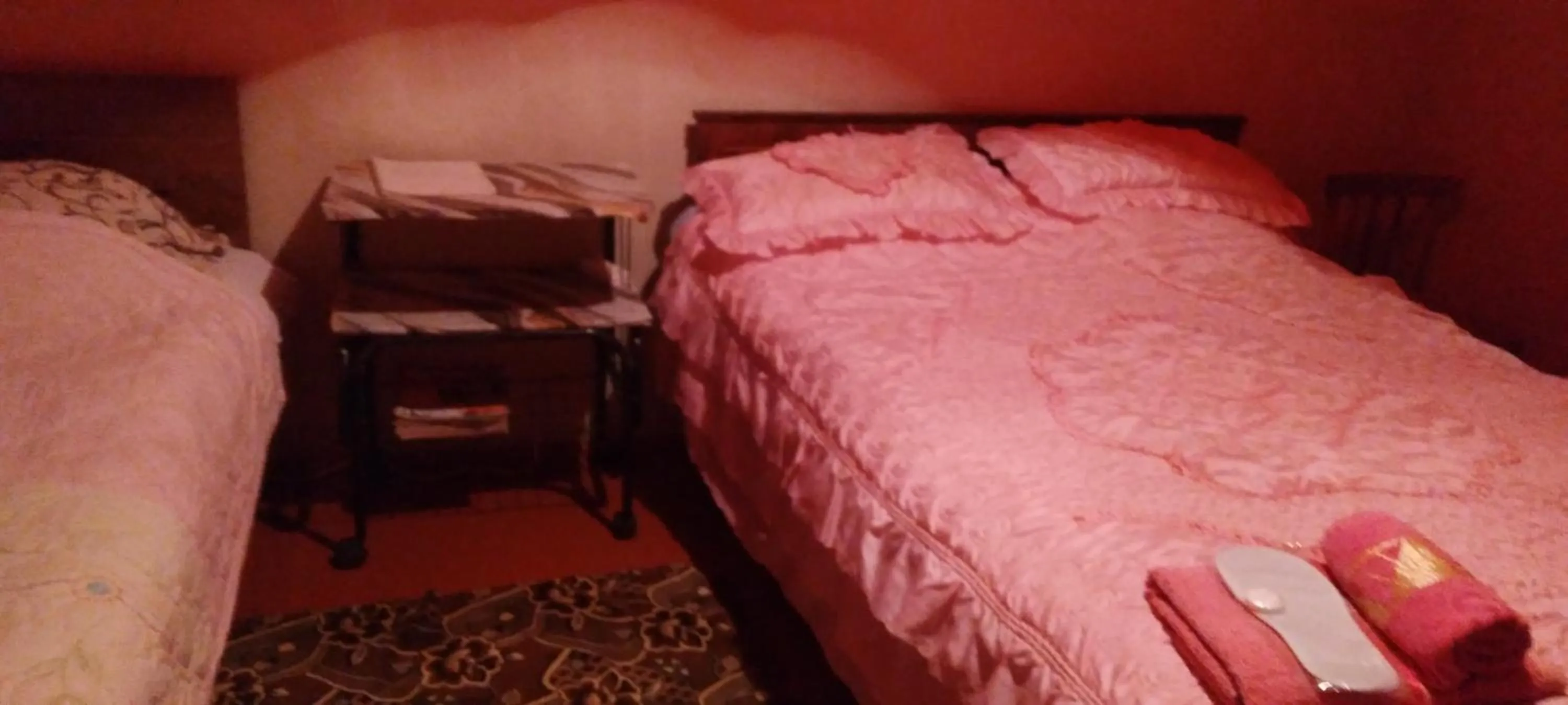 Bed in Shushan GUEST HOUSE