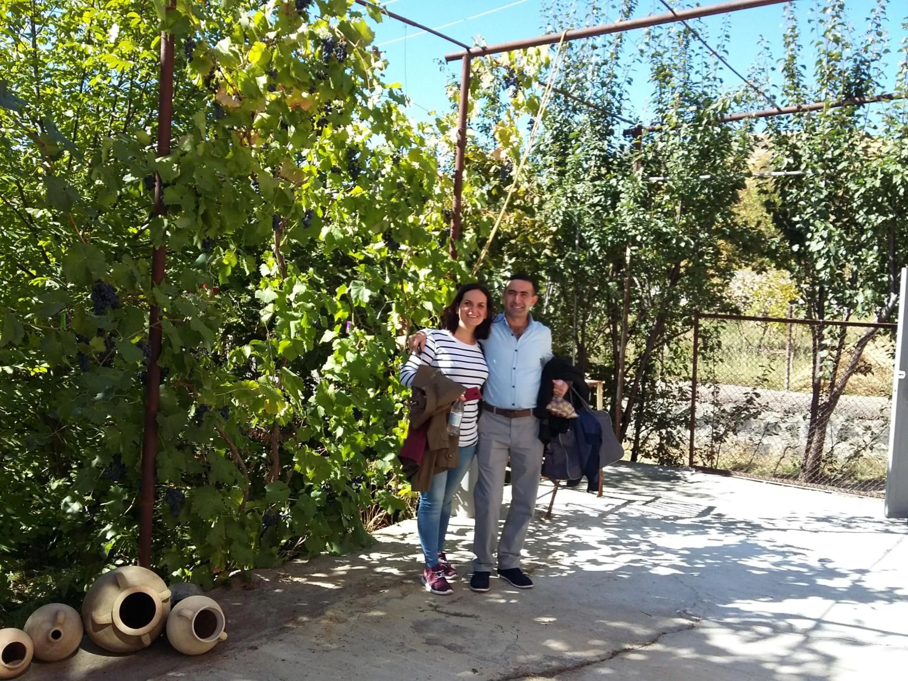 group of guests in Shushan GUEST HOUSE