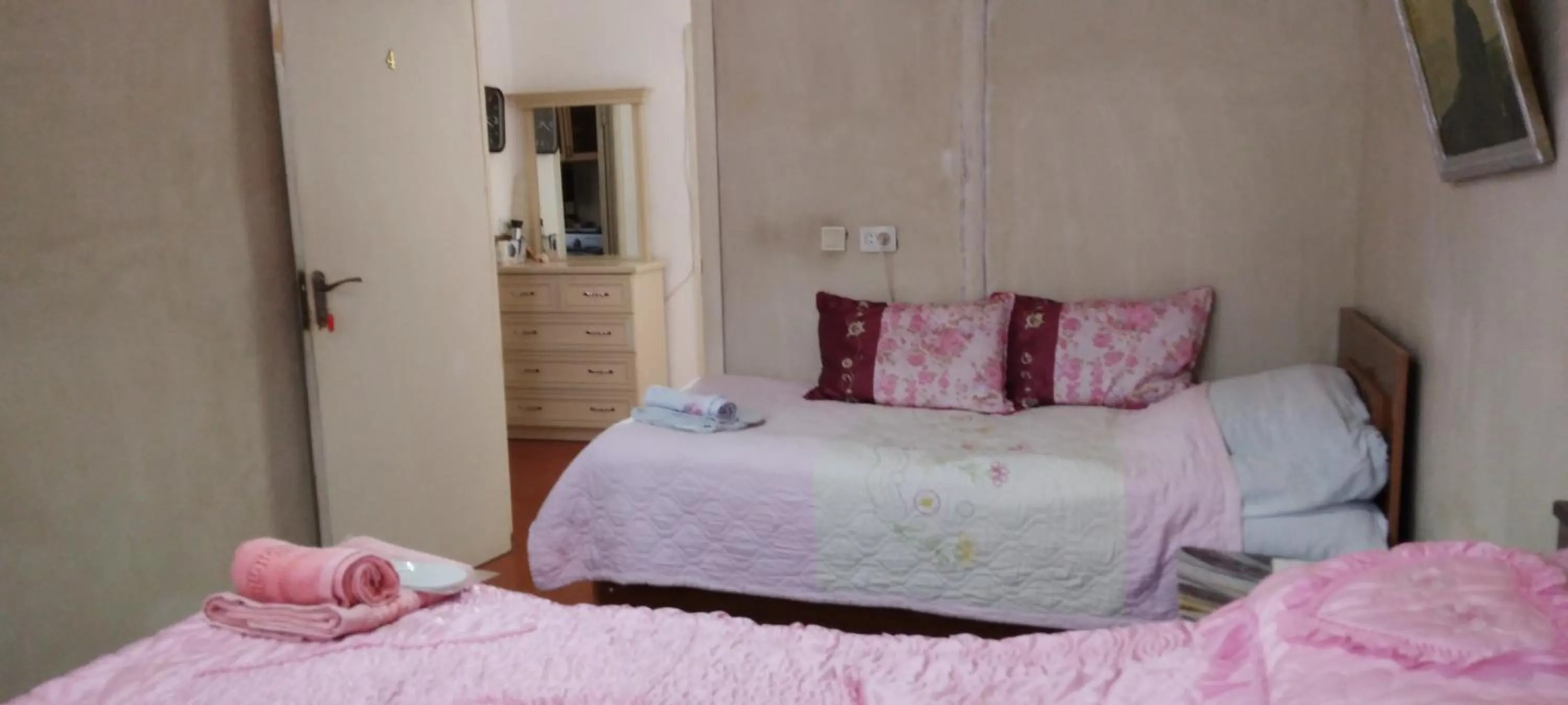 Bed in Shushan GUEST HOUSE