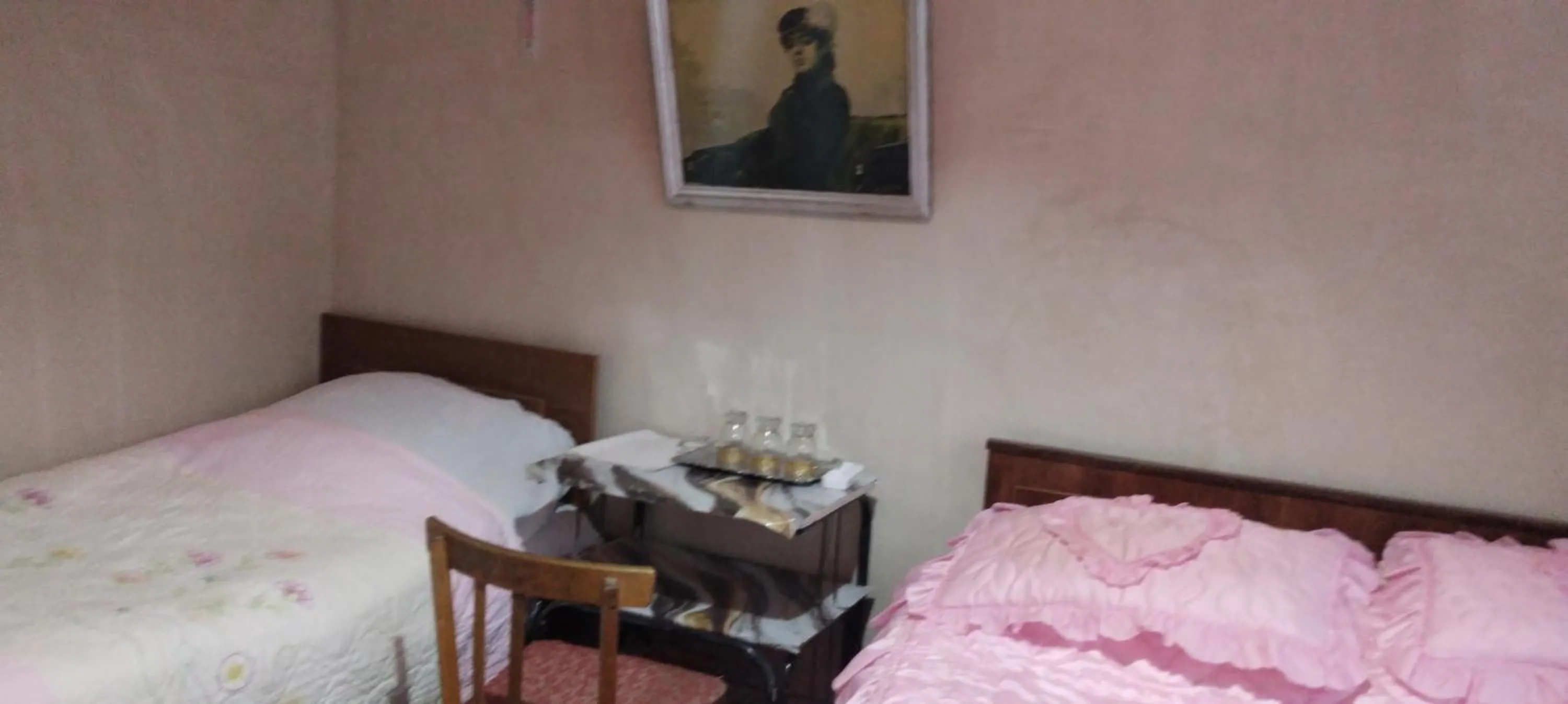Bed in Shushan GUEST HOUSE