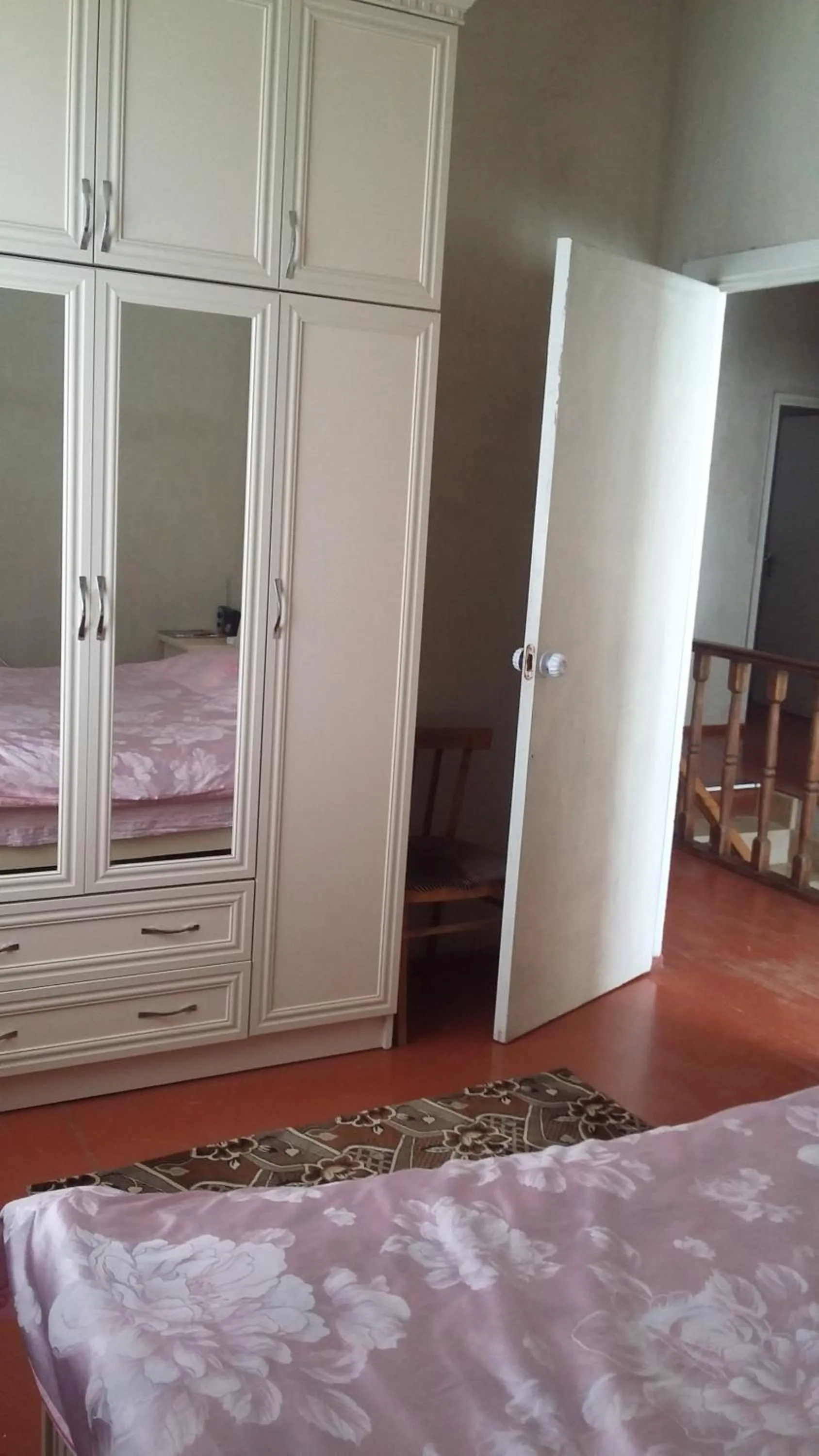 wardrobe, Bed in Shushan GUEST HOUSE