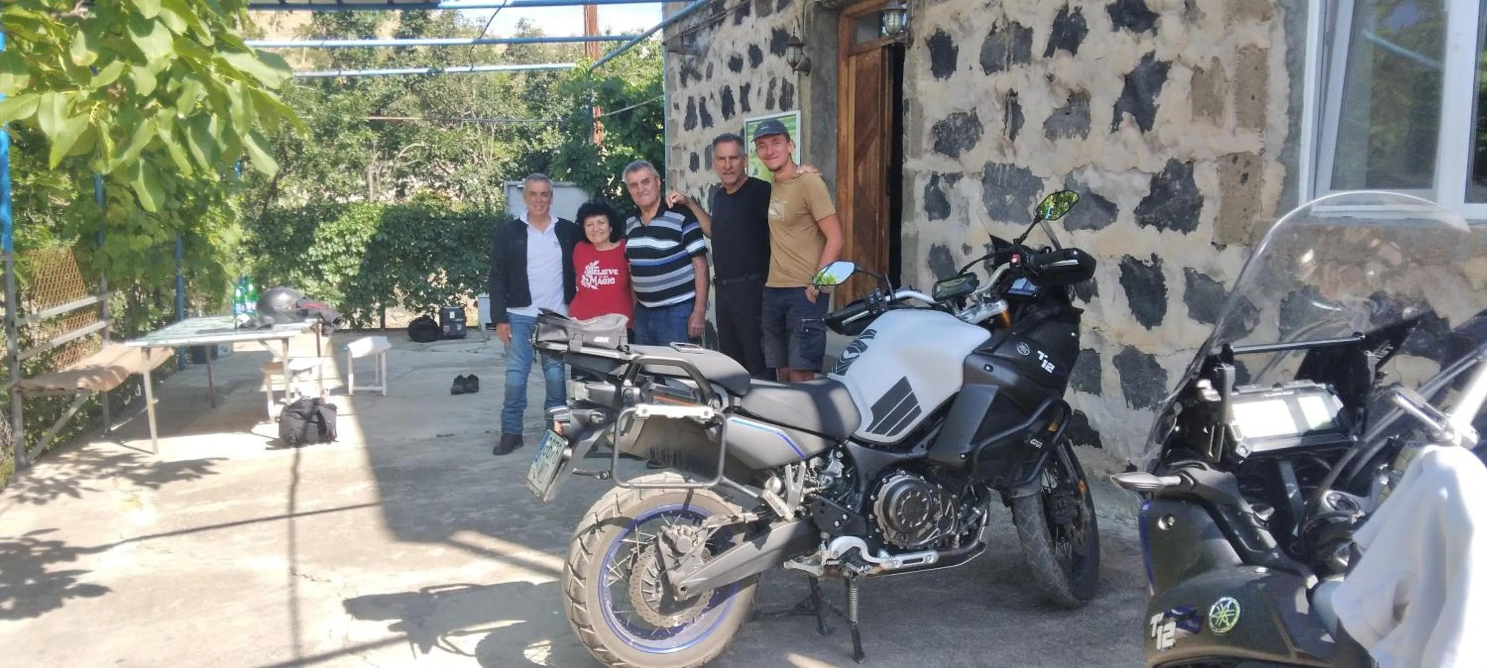 group of guests in Shushan GUEST HOUSE