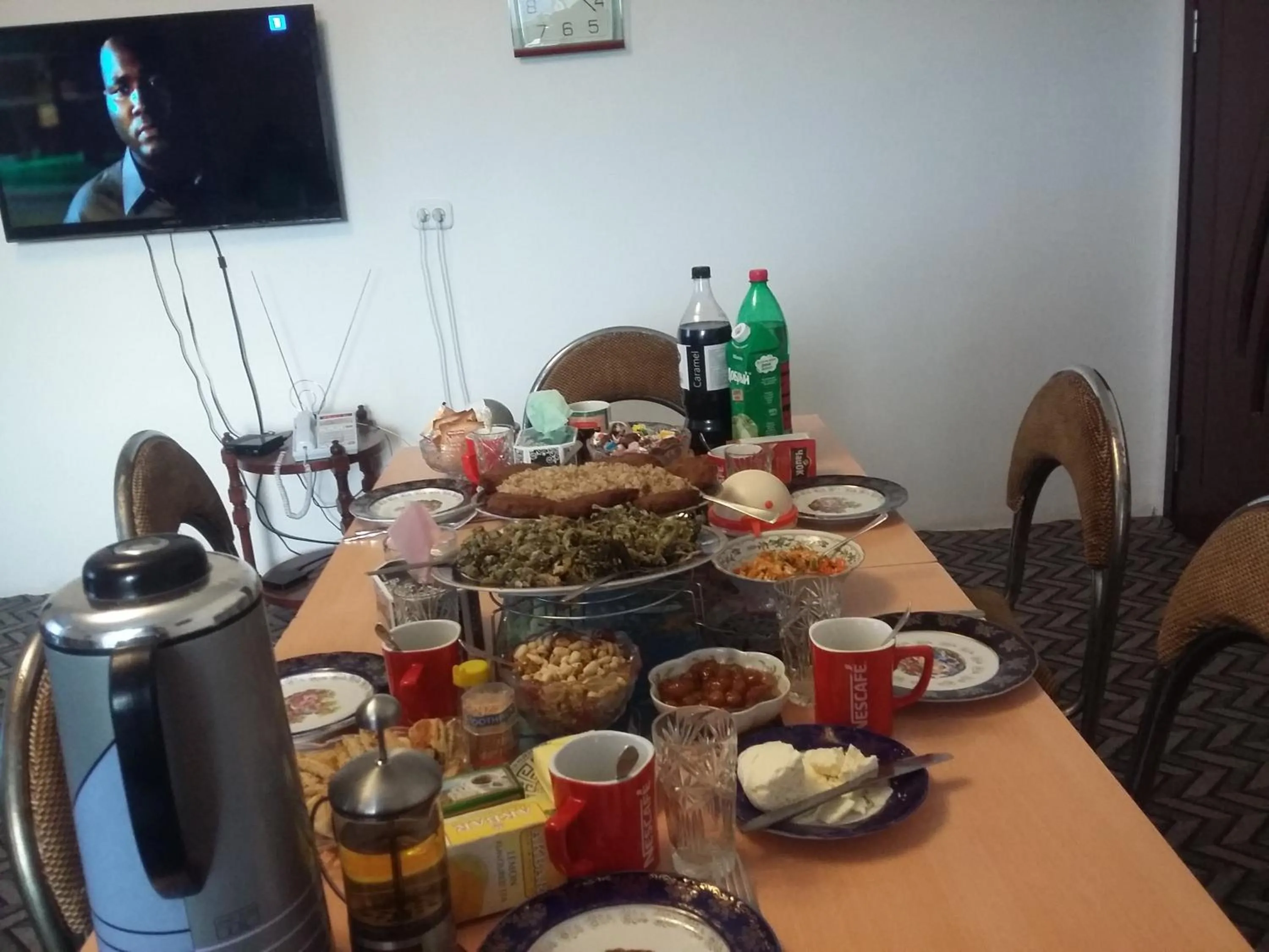 Buffet breakfast in Shushan GUEST HOUSE