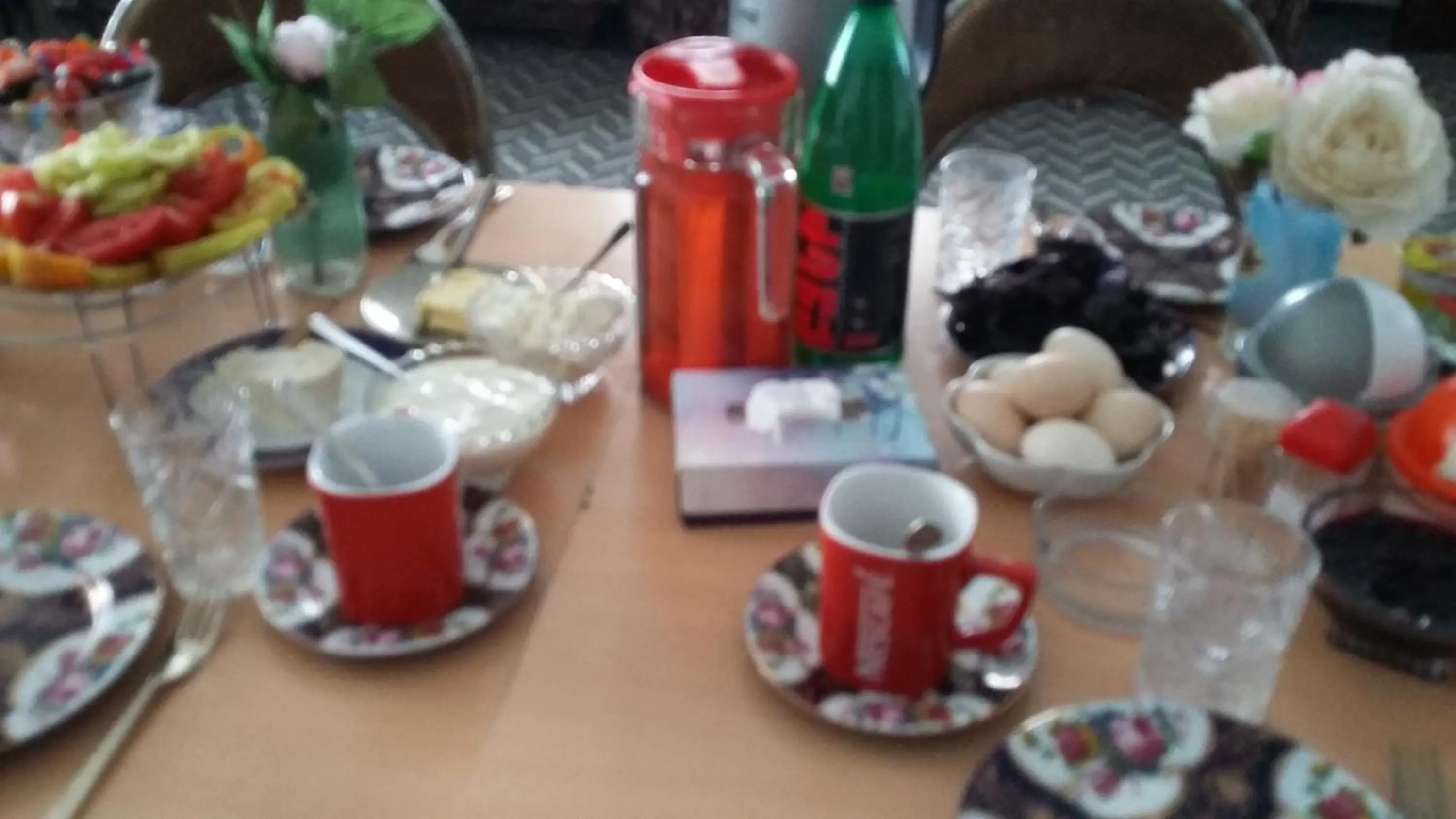 Food and drinks in Shushan GUEST HOUSE
