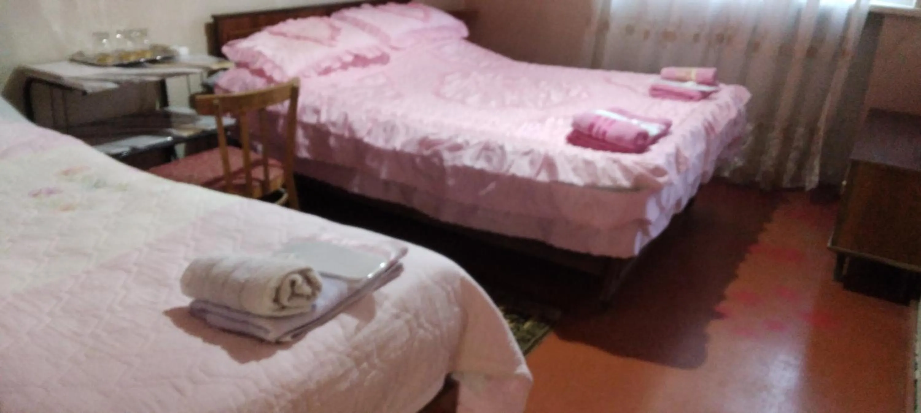 Bed in Shushan GUEST HOUSE