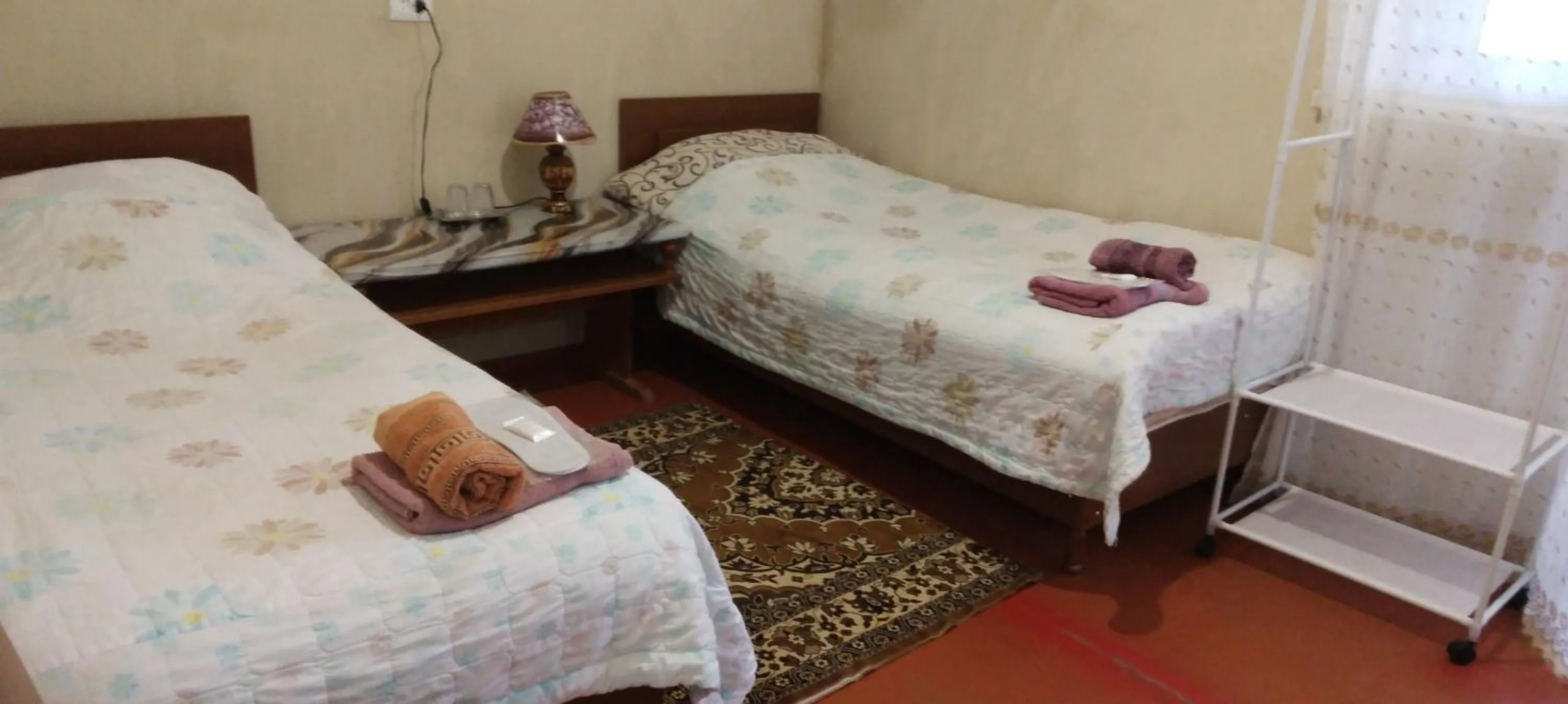 Bed in Shushan GUEST HOUSE