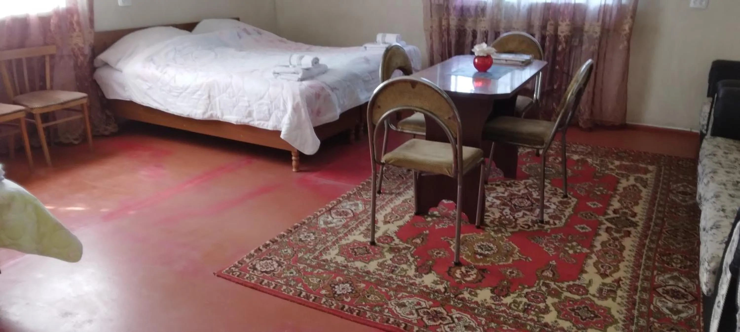 Bed in Shushan GUEST HOUSE