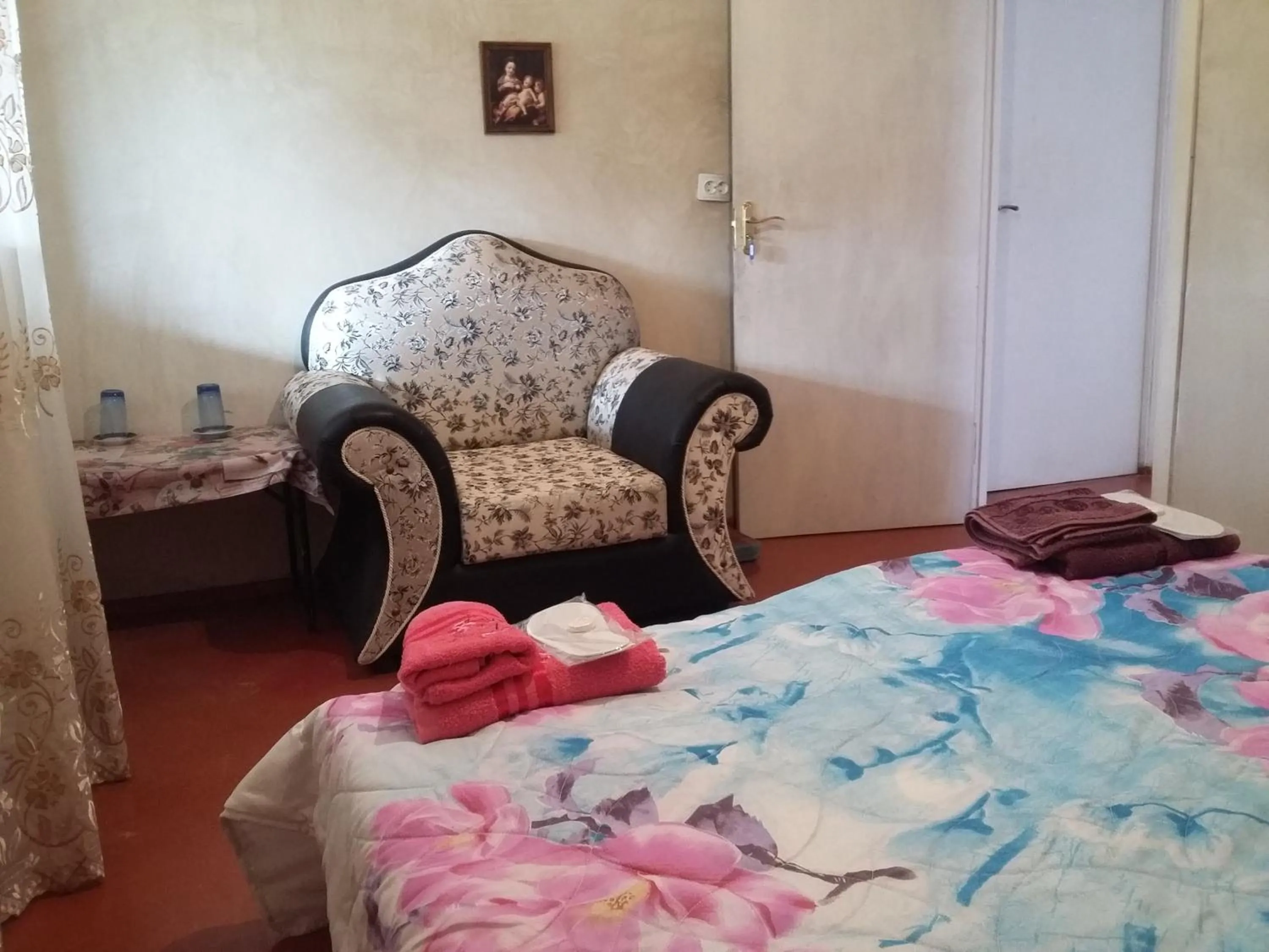 Bed in Shushan GUEST HOUSE