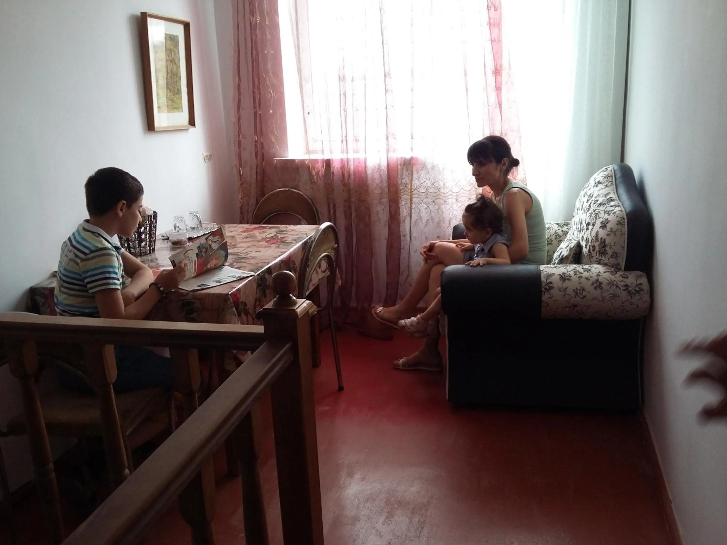 Seating area in Shushan GUEST HOUSE
