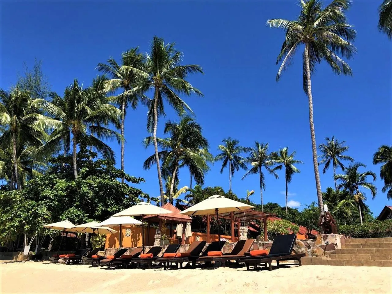 Beach in Kanok Buri Resort