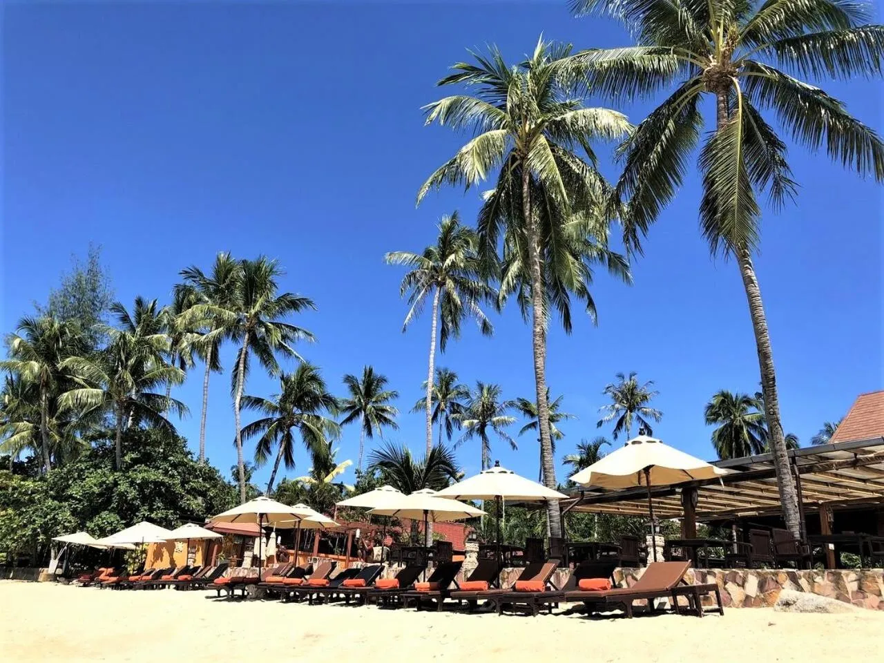 Beach in Kanok Buri Resort