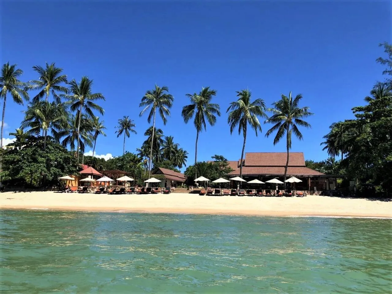 Beach in Kanok Buri Resort