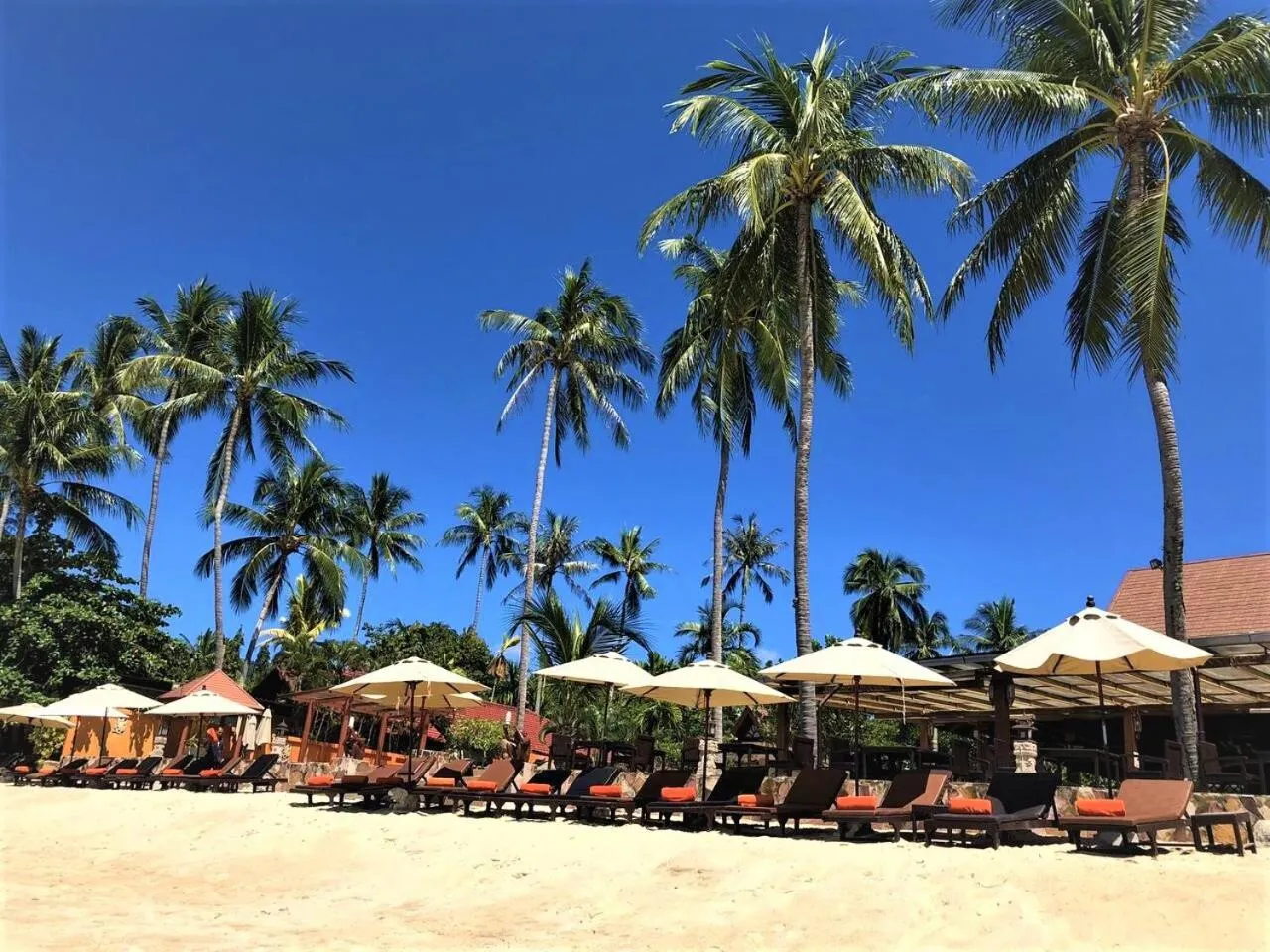 Beach in Kanok Buri Resort