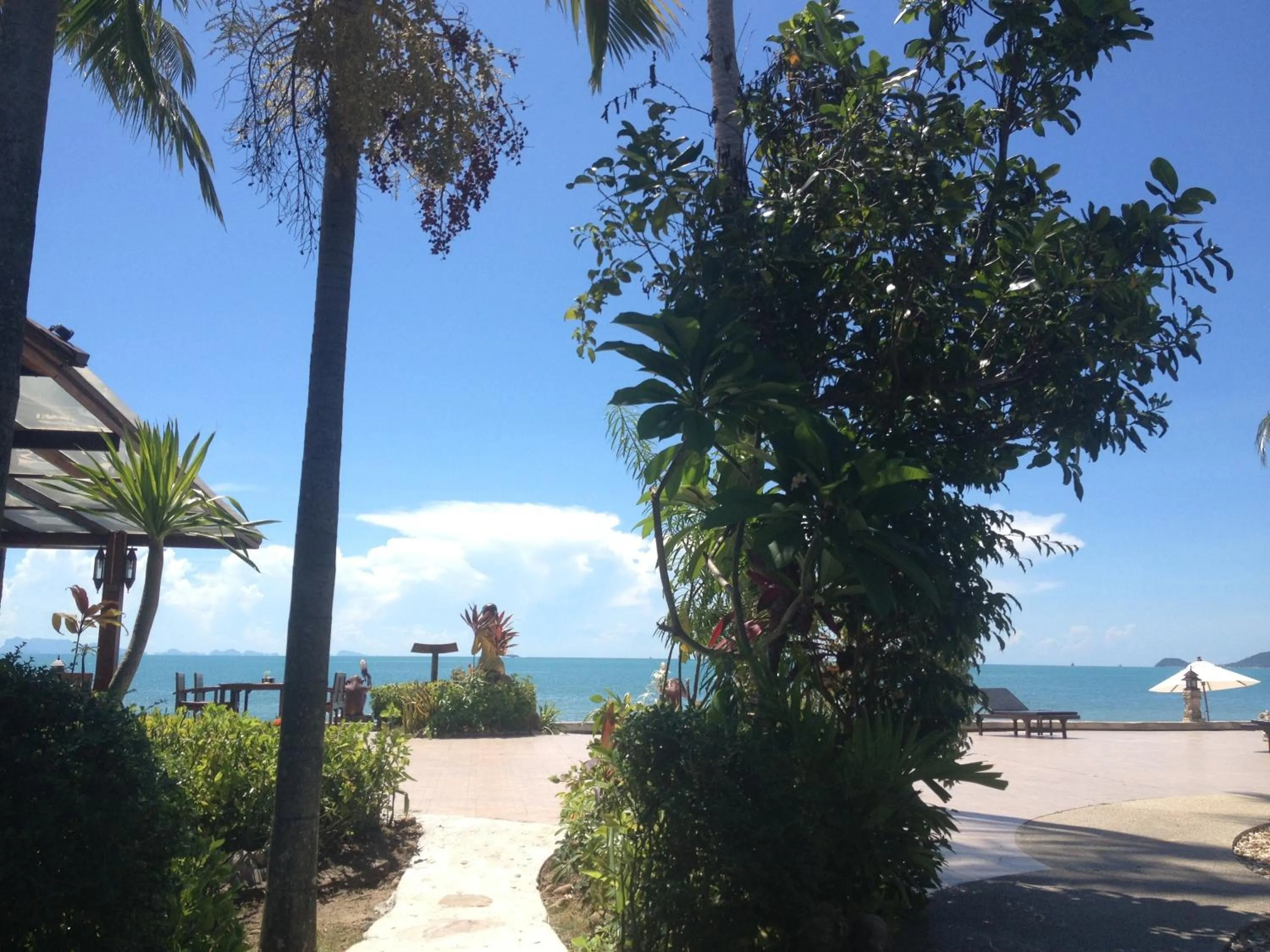 Garden in Kanok Buri Resort