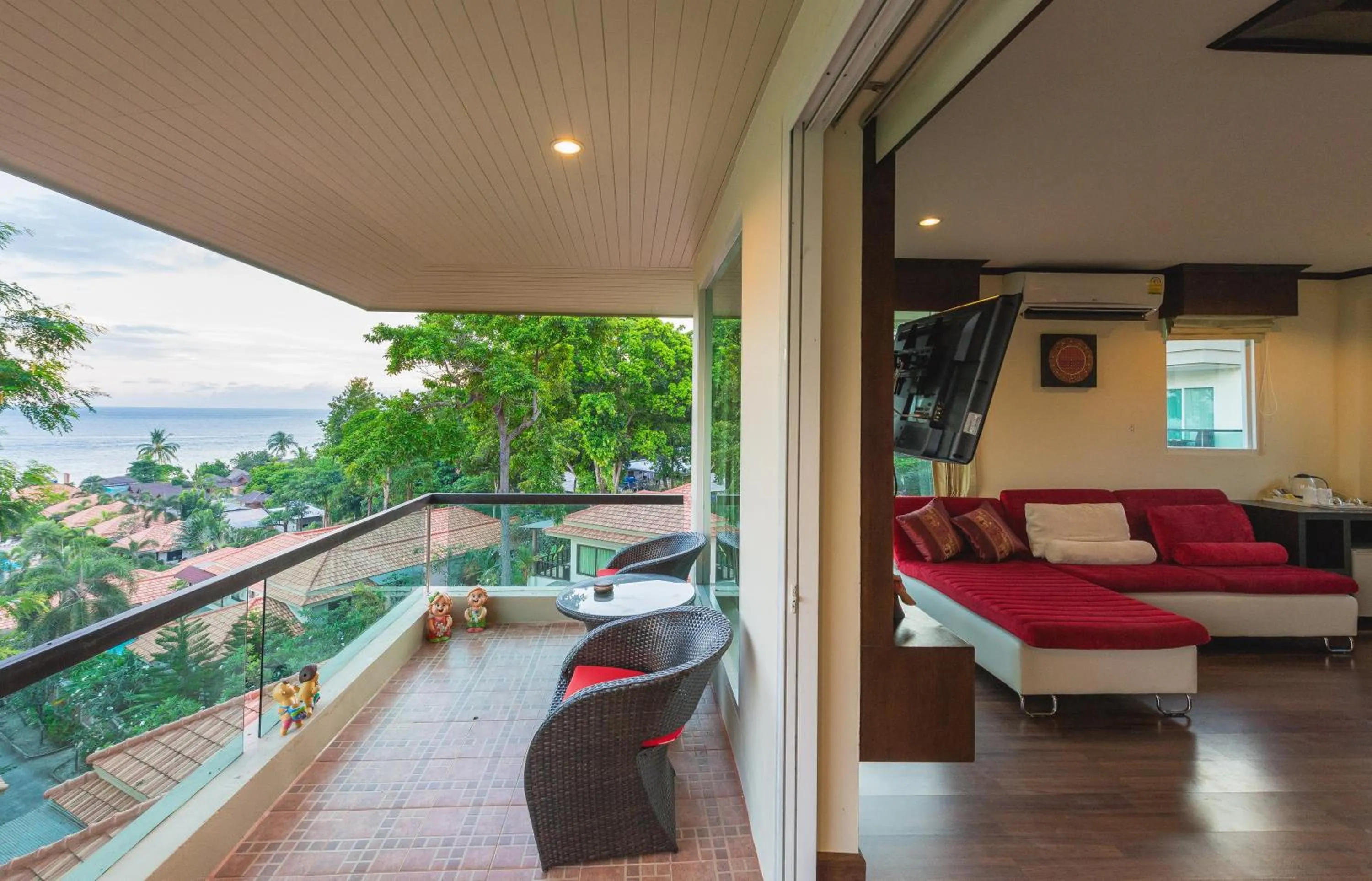 Balcony/Terrace in Sita Beach Resort