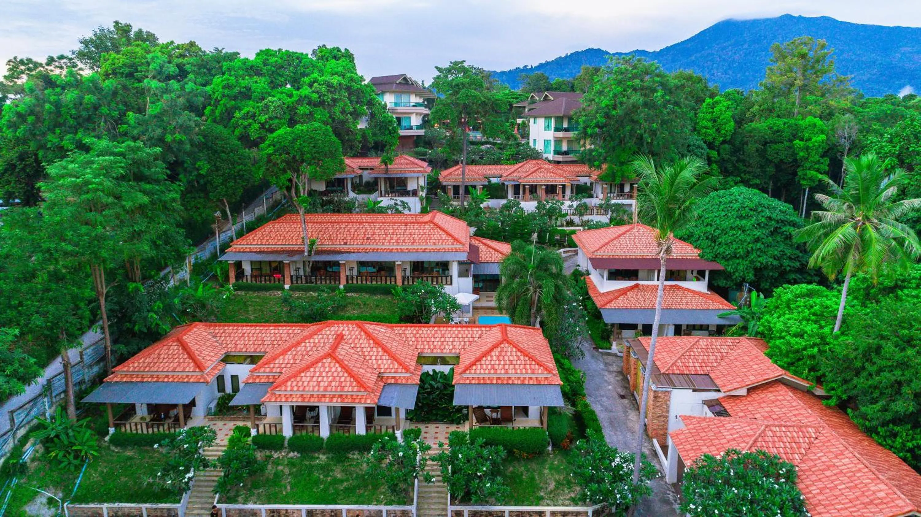 Bird's eye view in Sita Beach Resort