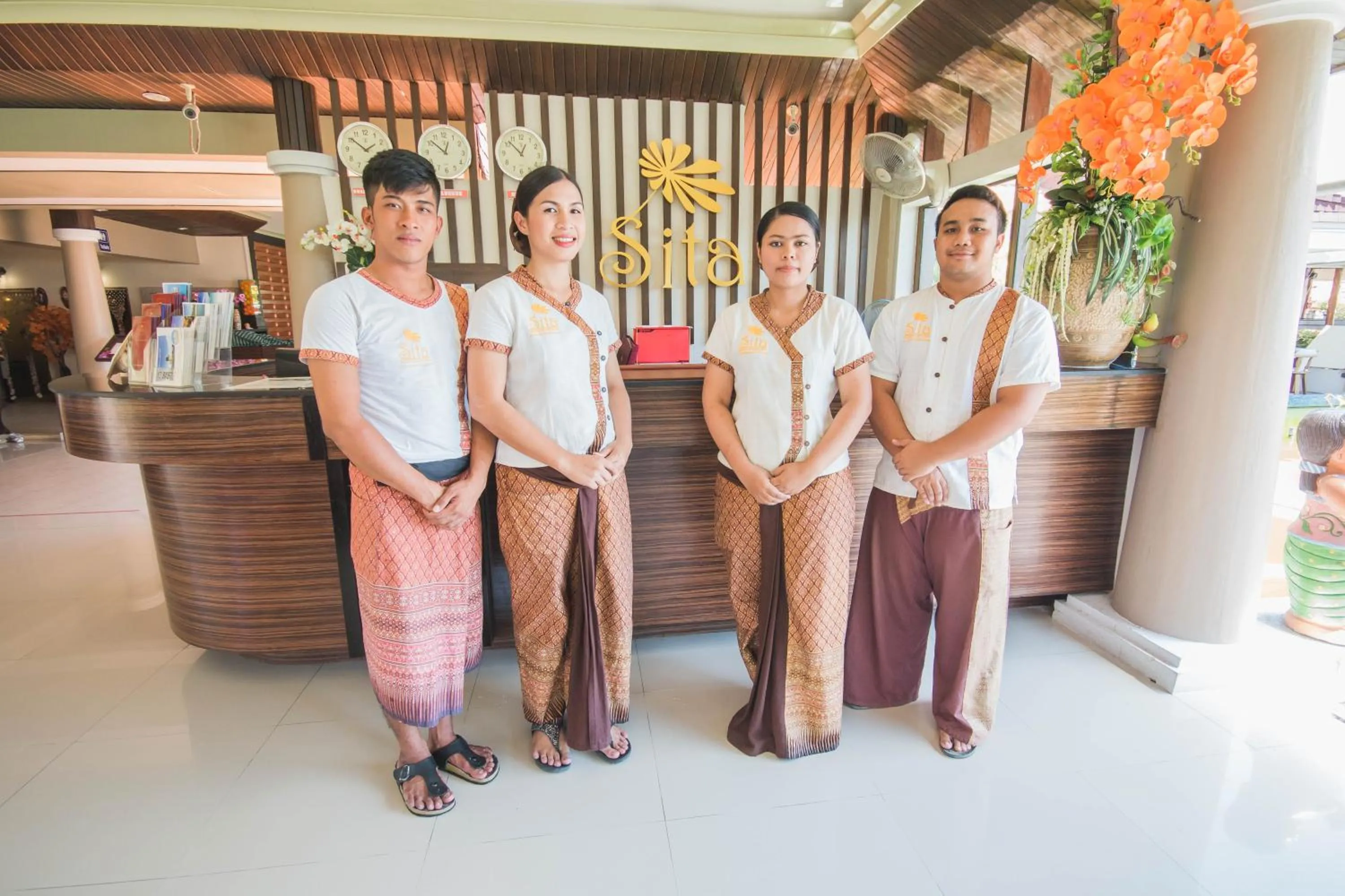 Lobby or reception in Sita Beach Resort
