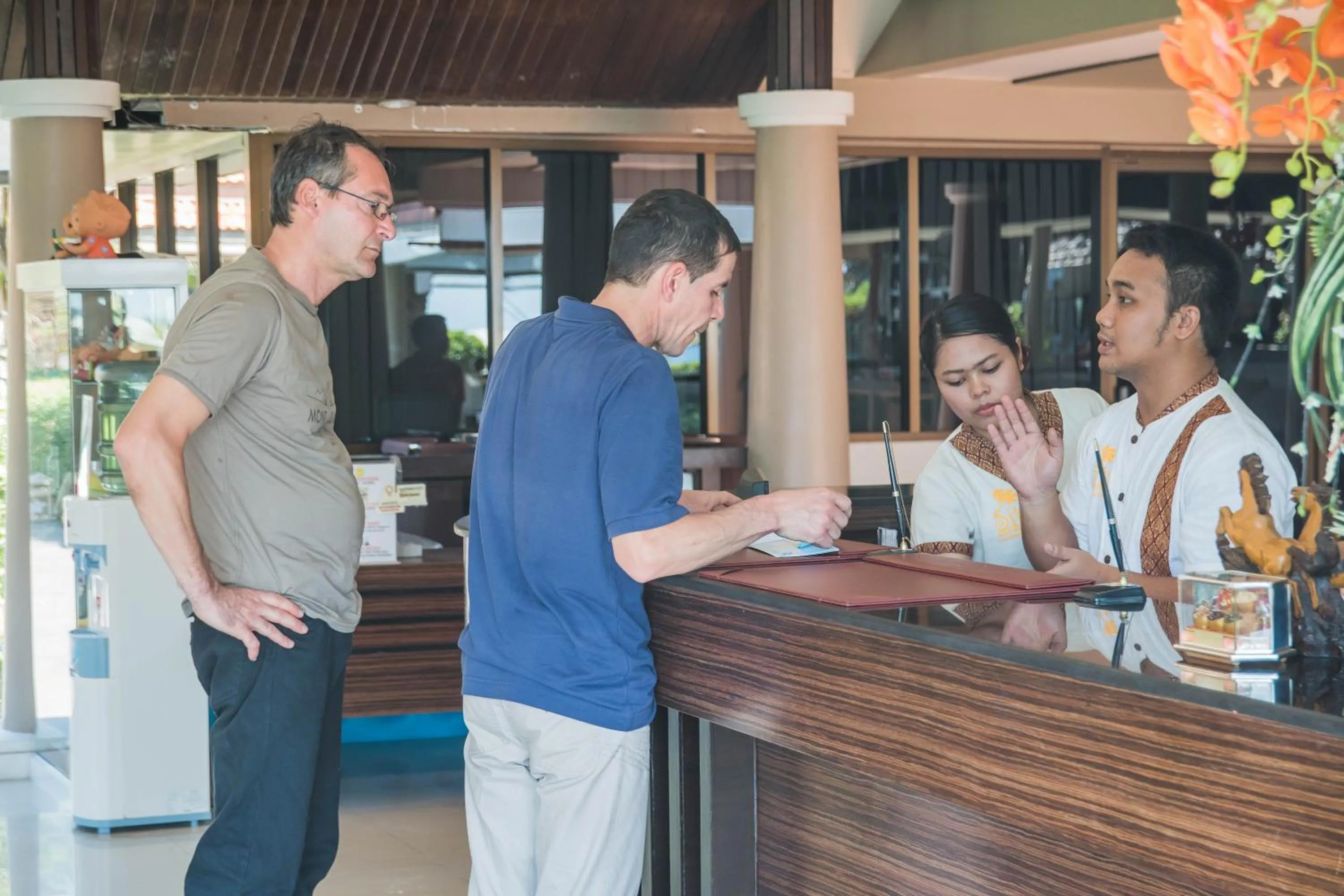Lobby or reception in Sita Beach Resort