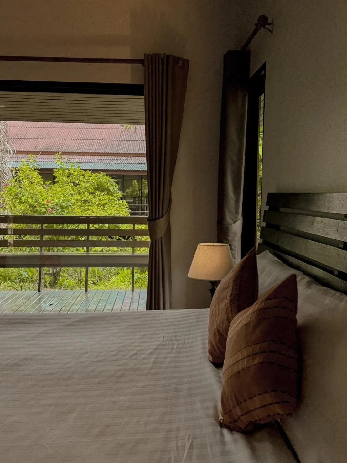 Bed in Sunda Resort