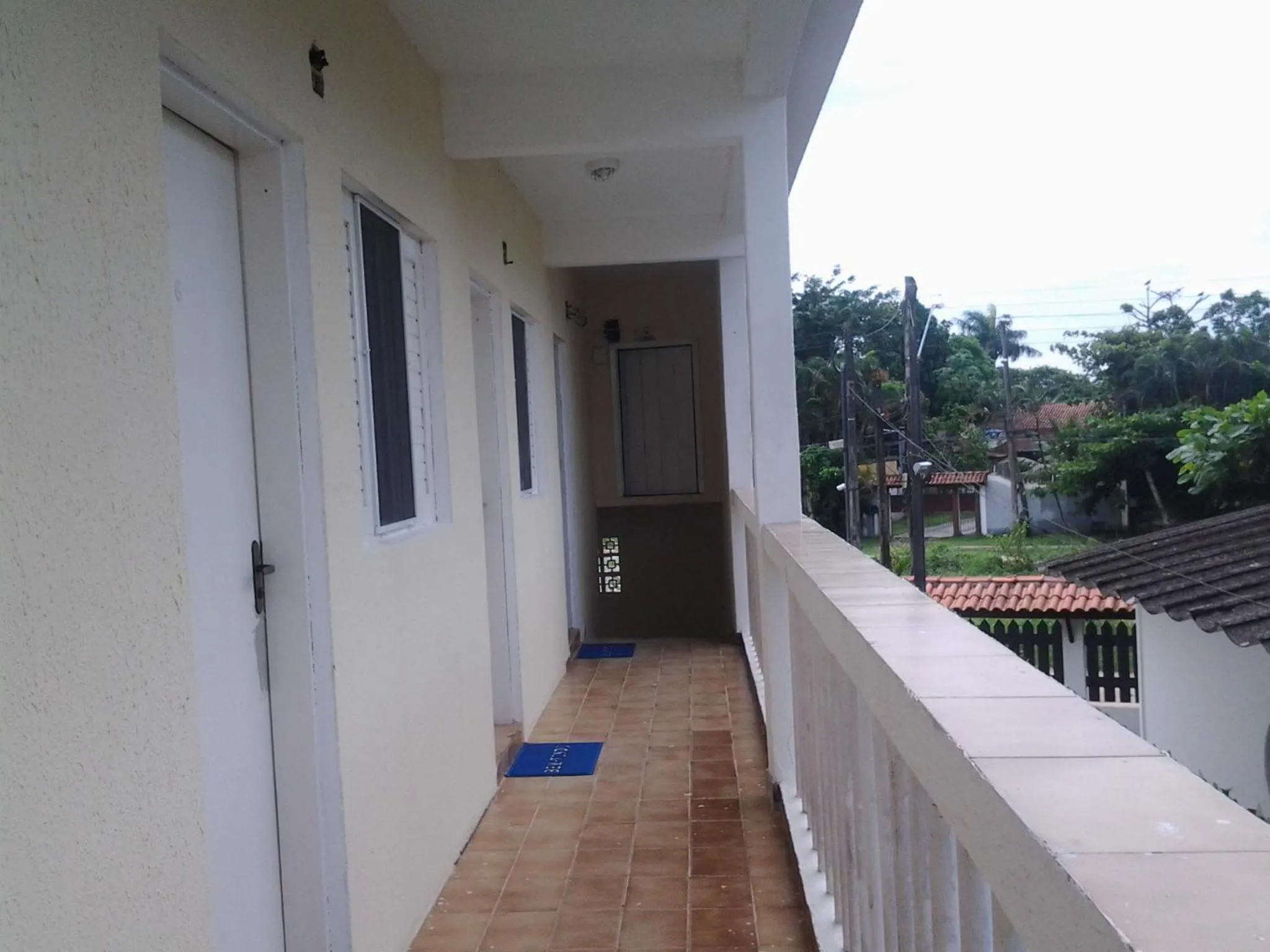 Balcony/Terrace in Suítes Córdoba SP