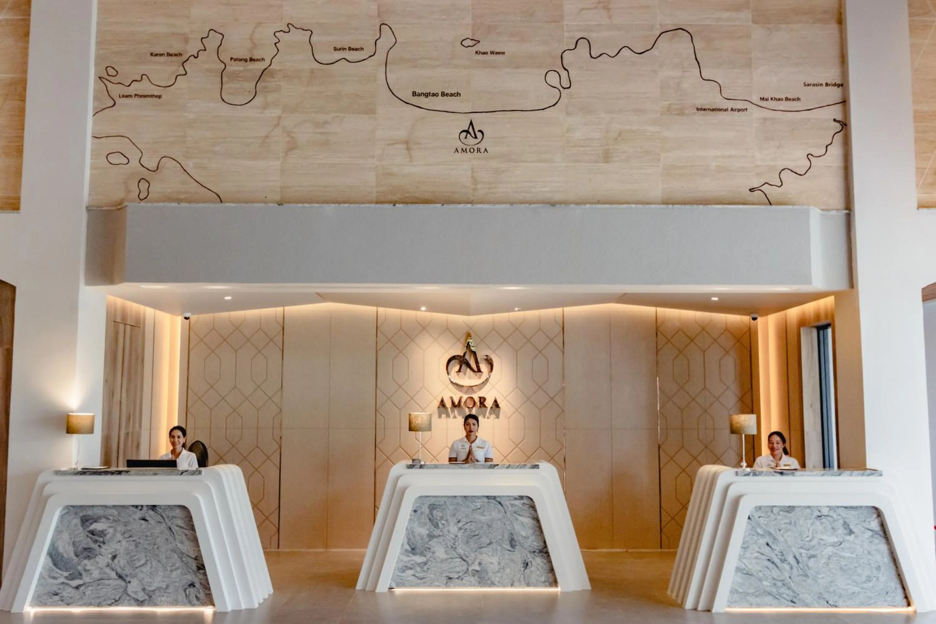 Lobby or reception in Amora Beach Resort Phuket