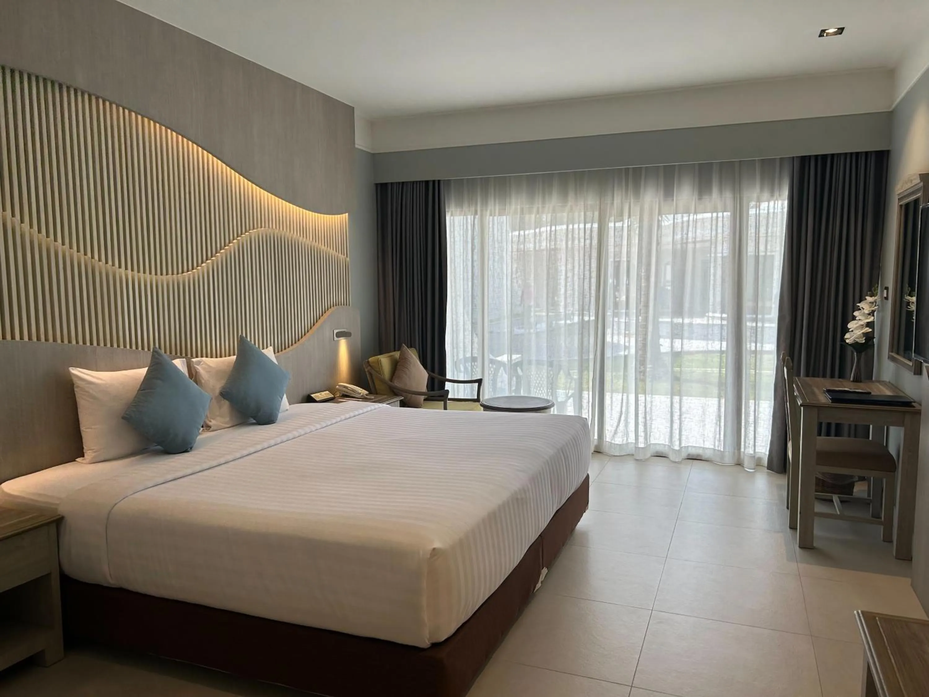 Bed in Amora Beach Resort Phuket