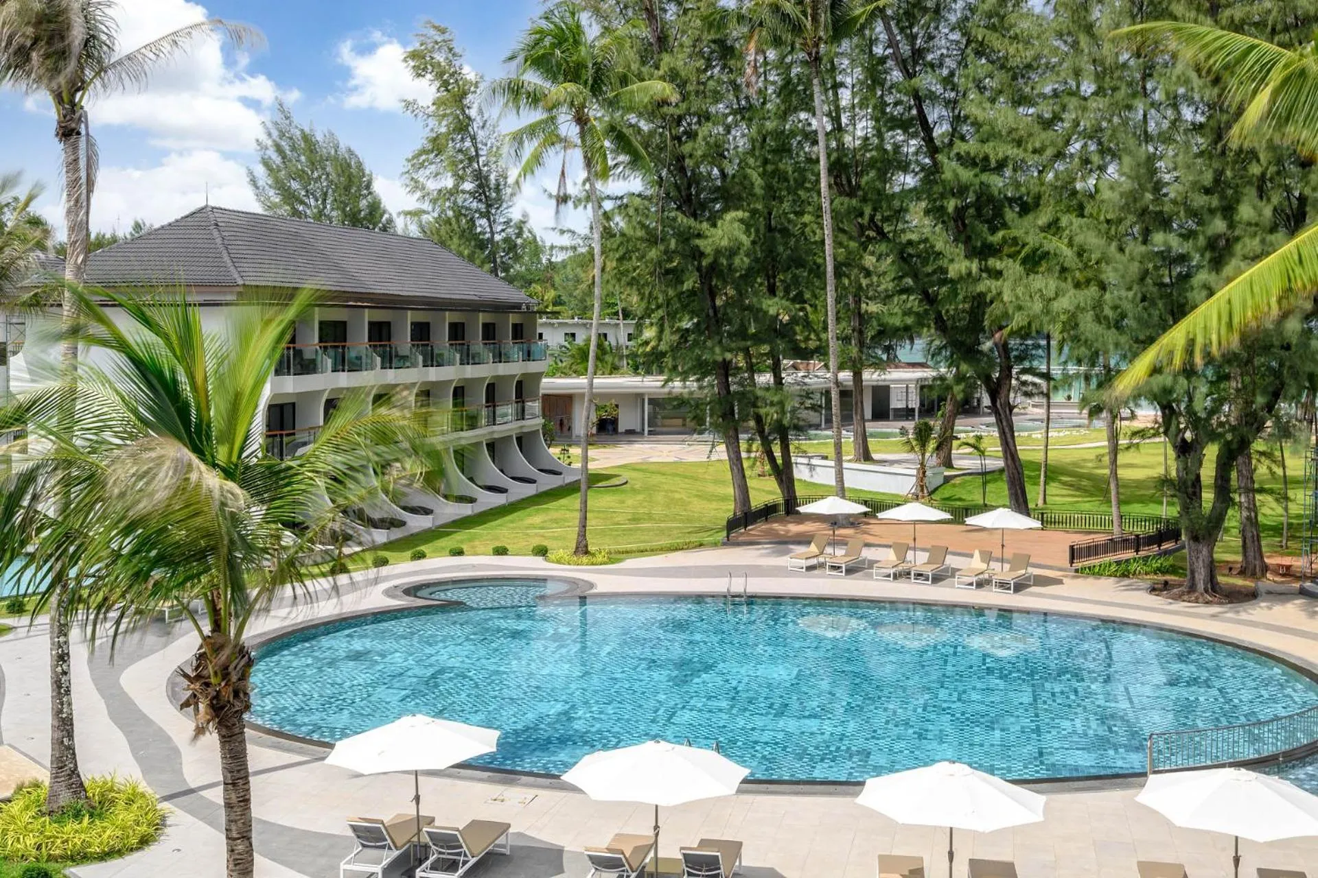 Property building in Amora Beach Resort Phuket