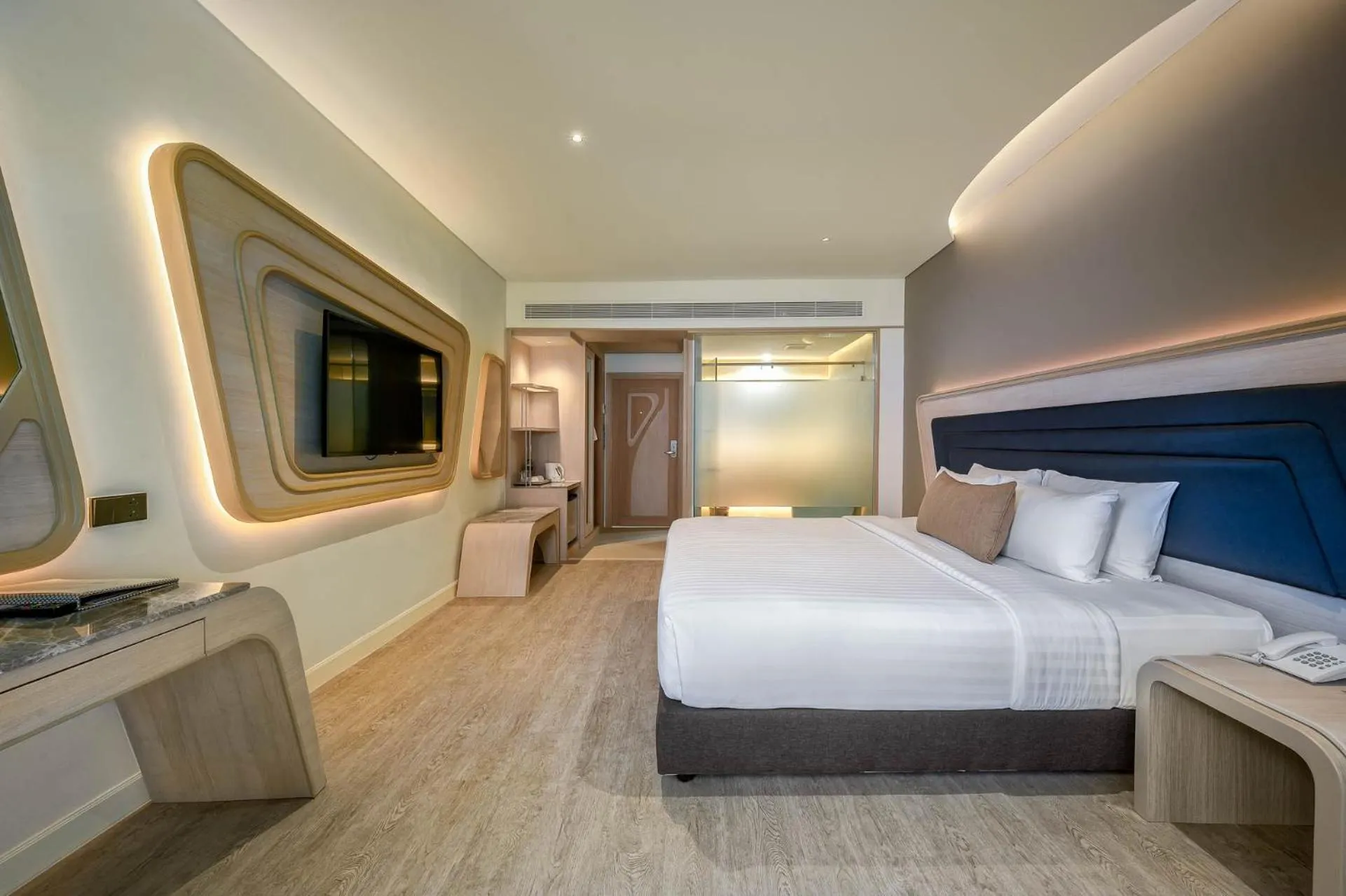 Bed in Amora Beach Resort Phuket