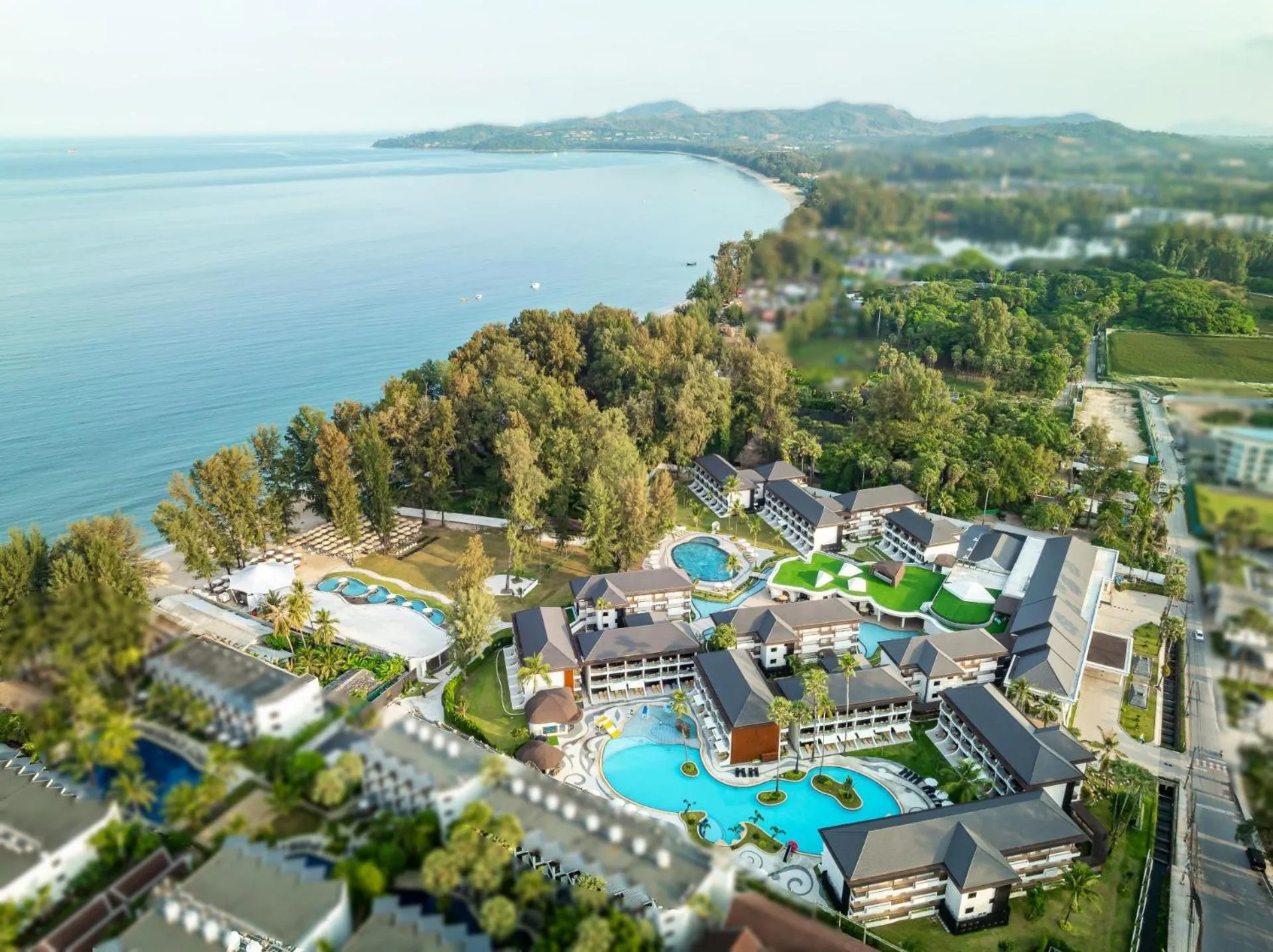 Property building in Amora Beach Resort Phuket