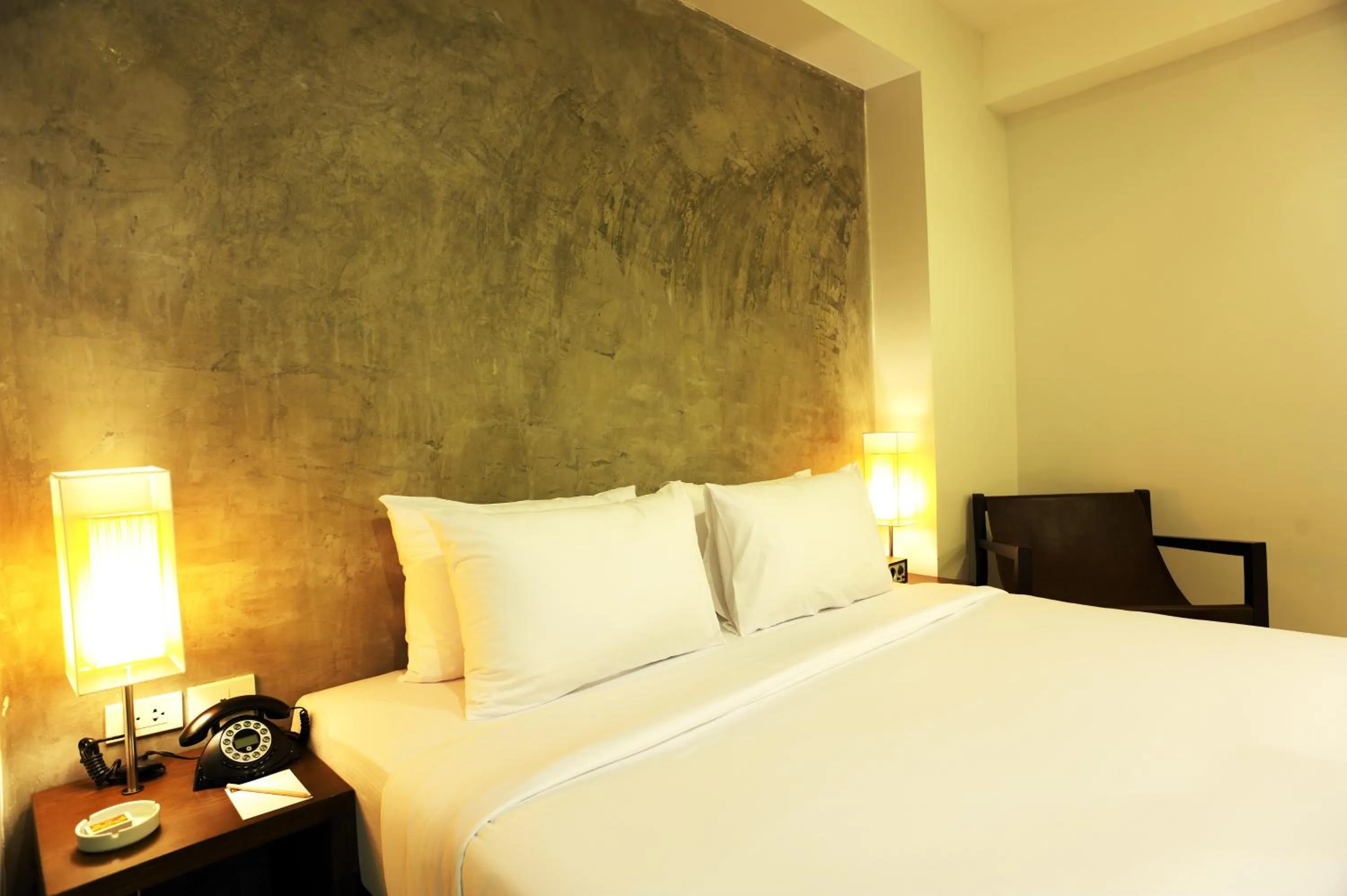 Bed in The Album Hotel