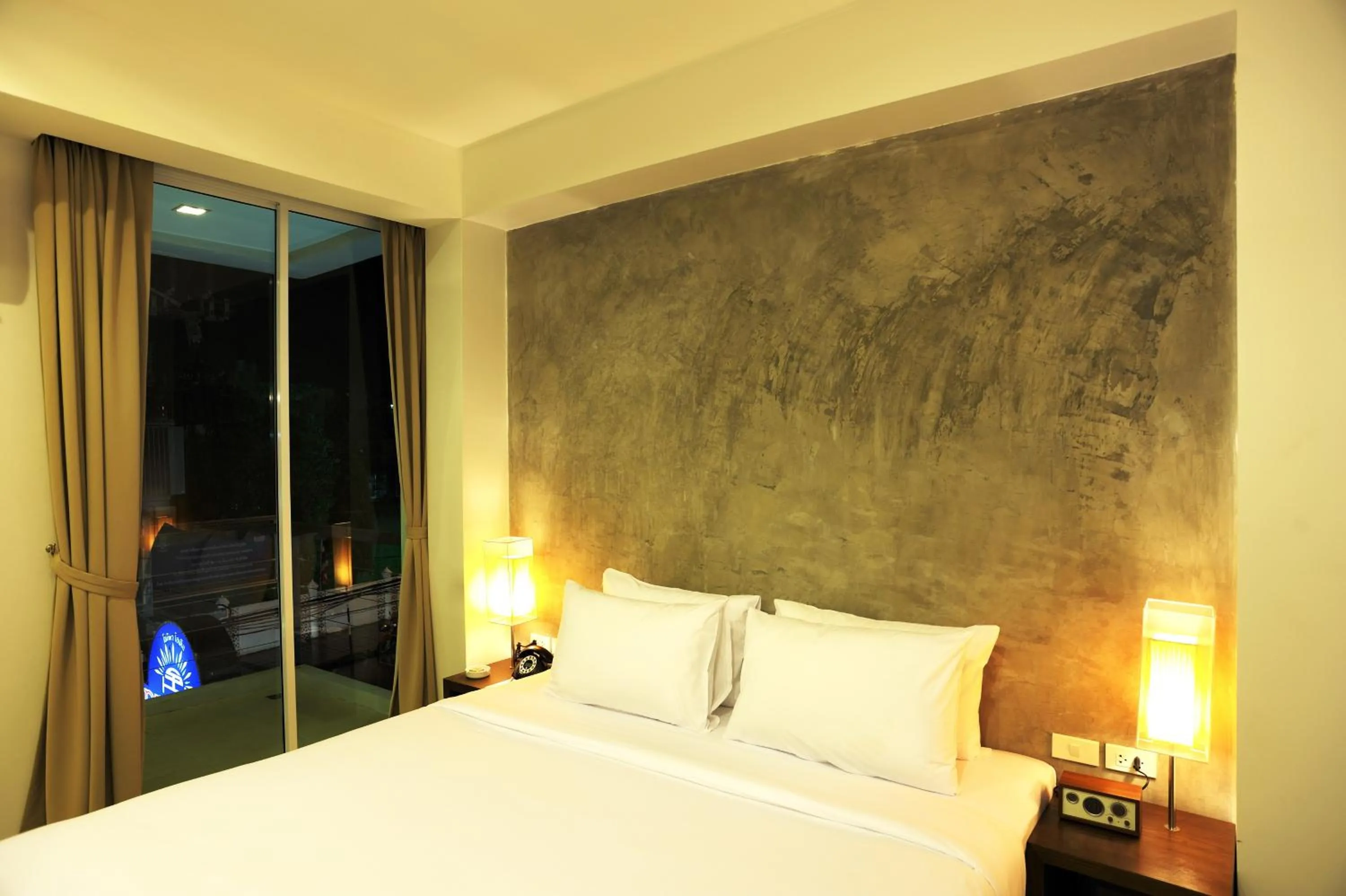 Bed in The Album Hotel