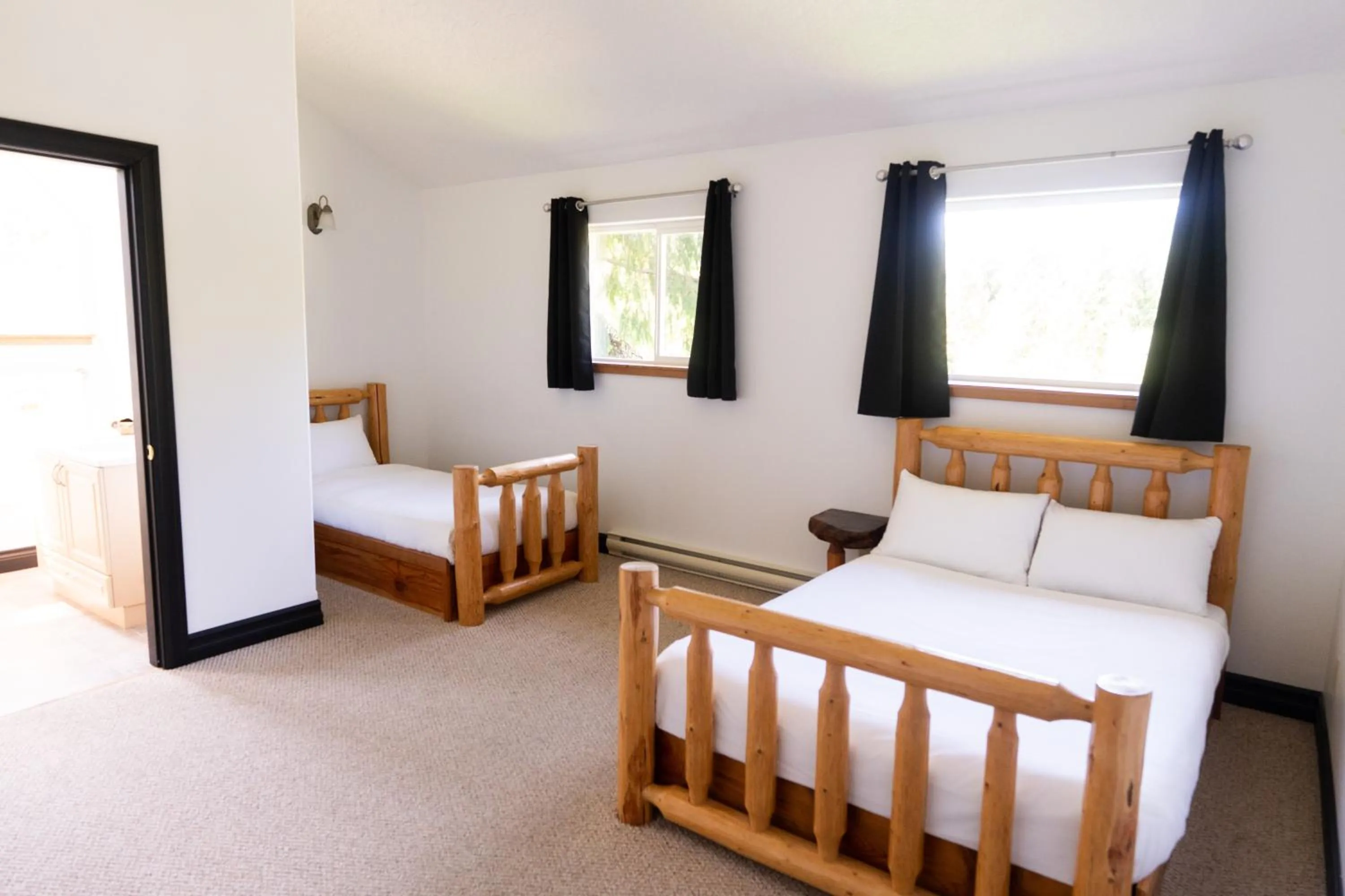 Bed in Wild Coast Wilderness Resort