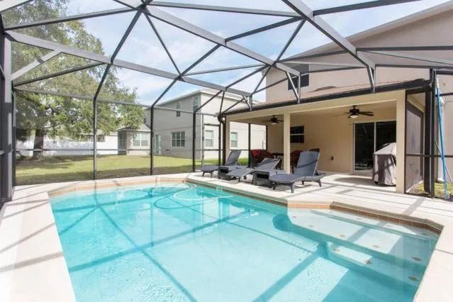 Patio in Clearwater Holiday Home