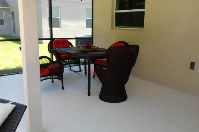 Patio in Clearwater Holiday Home