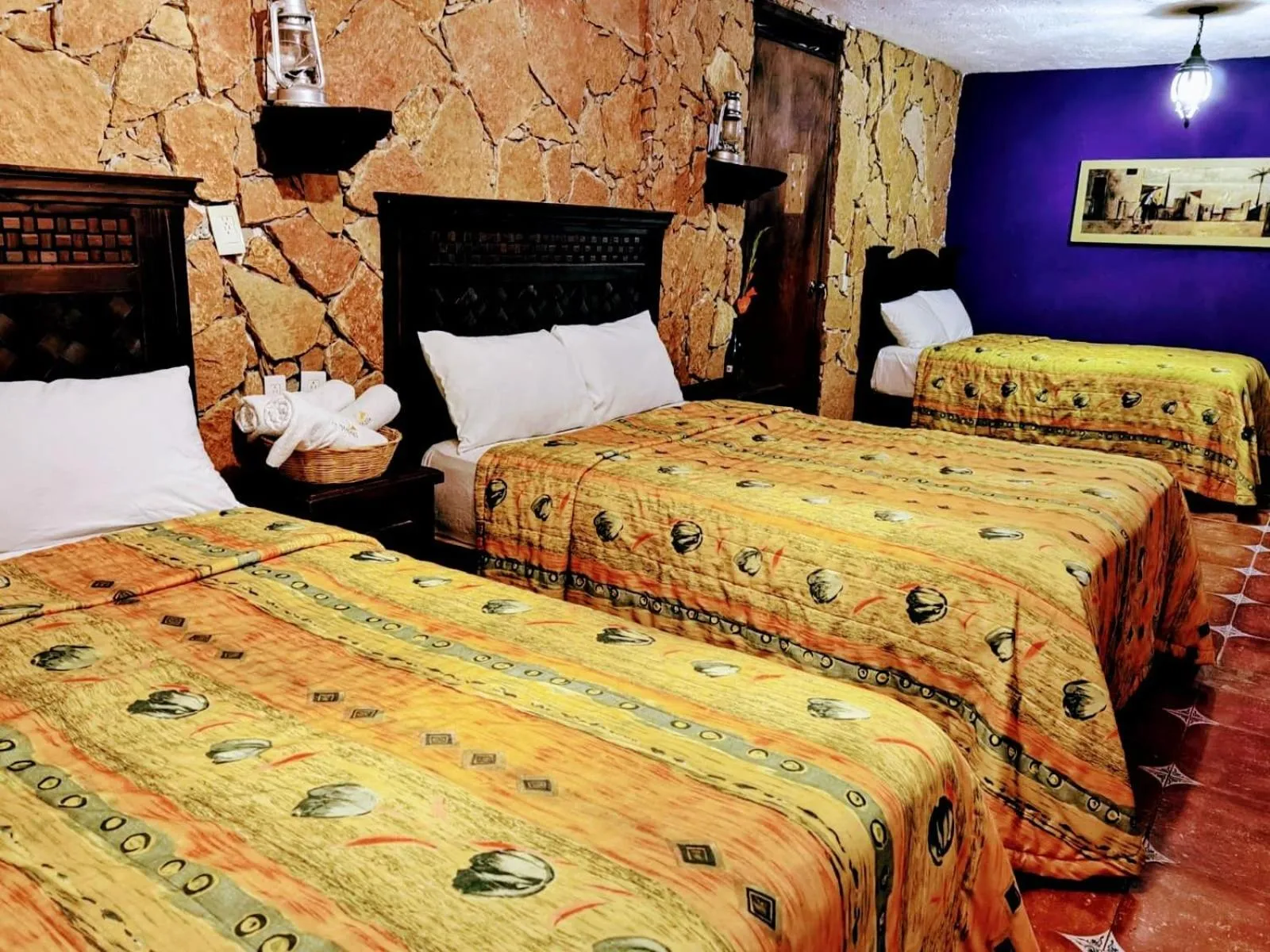 Bed in Hotel & Cava La Parroquia