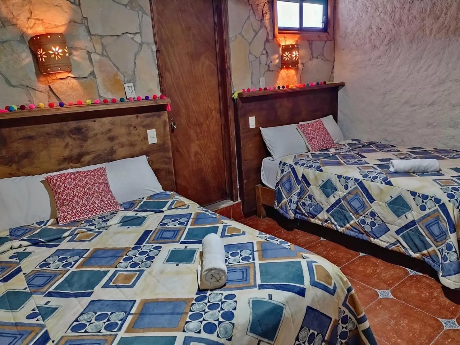 Bed in Hotel & Cava La Parroquia