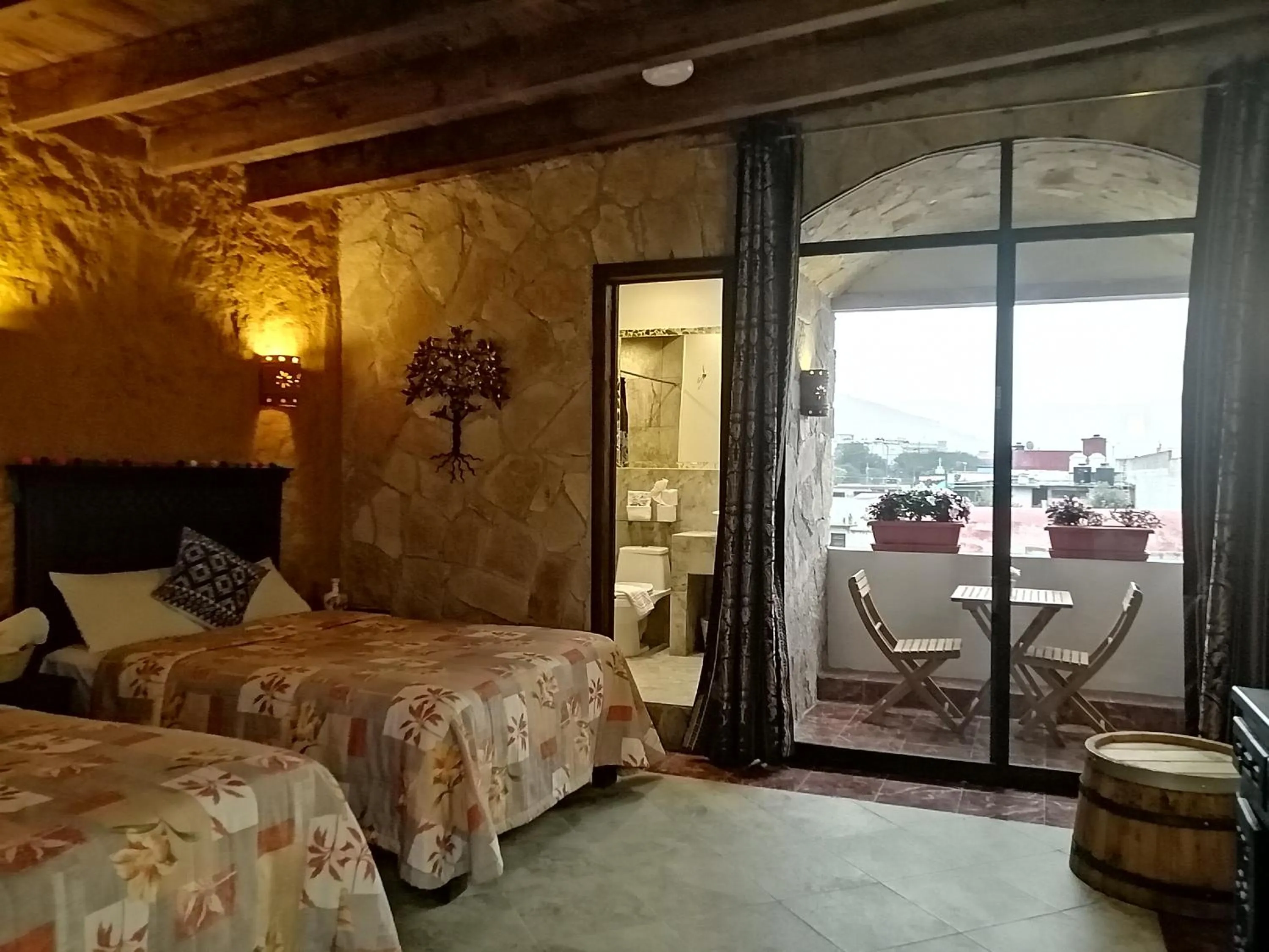 Bed in Hotel & Cava La Parroquia