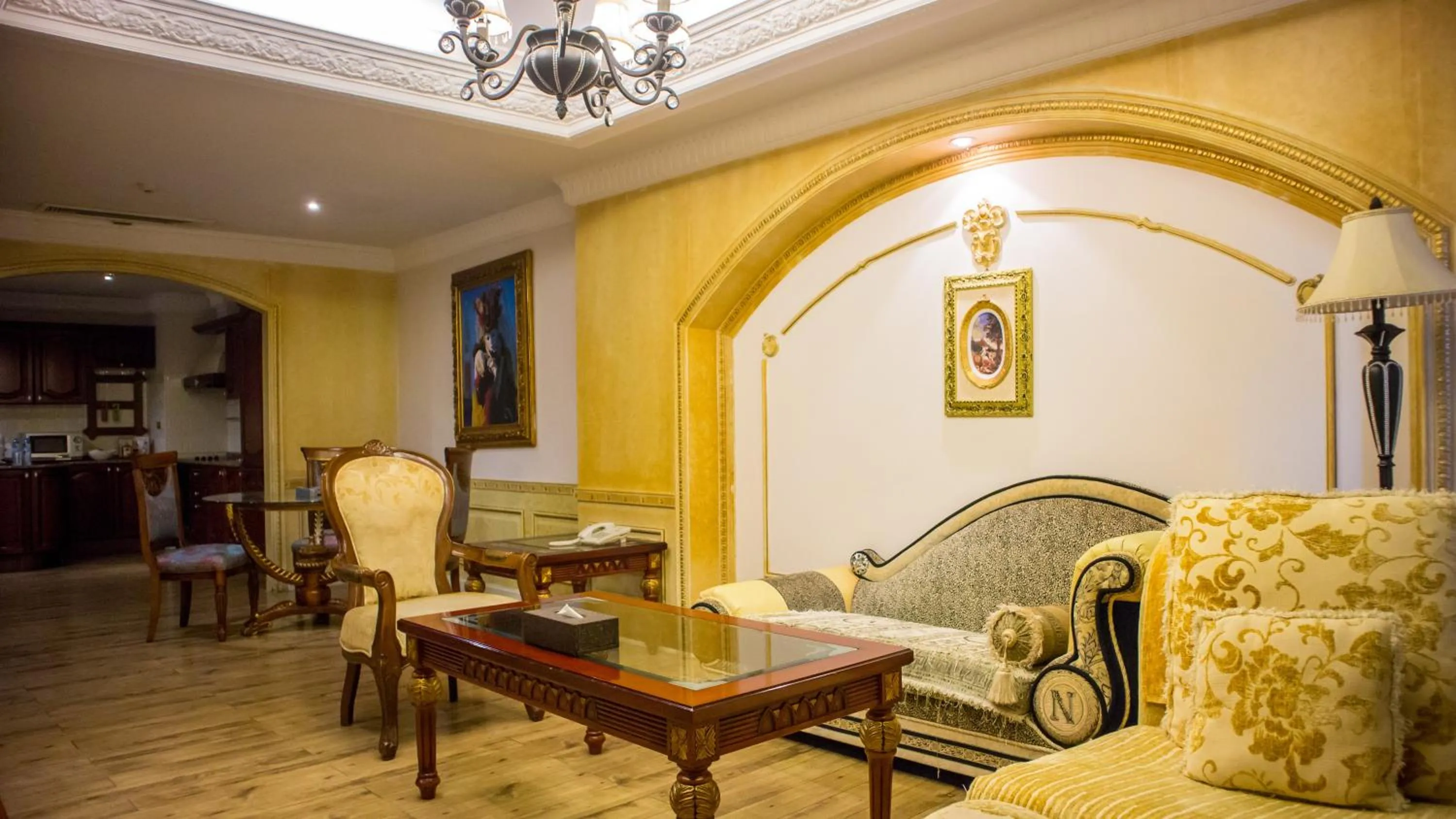 Living room in Four Seasons Place Pattaya